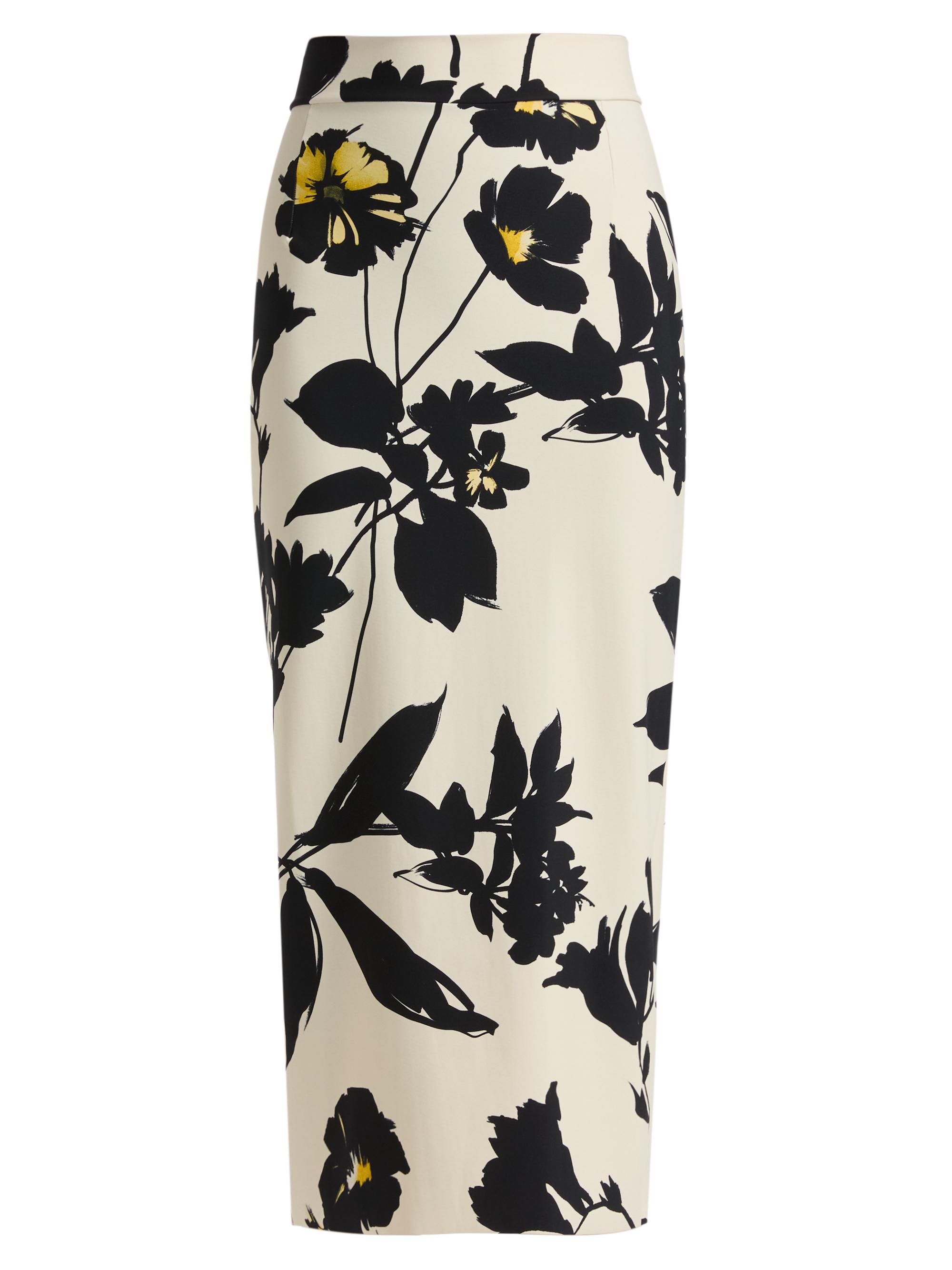 Chiara Boni La Petite Robe Women's Luminette Floral Jersey Midi-Skirt - Ava