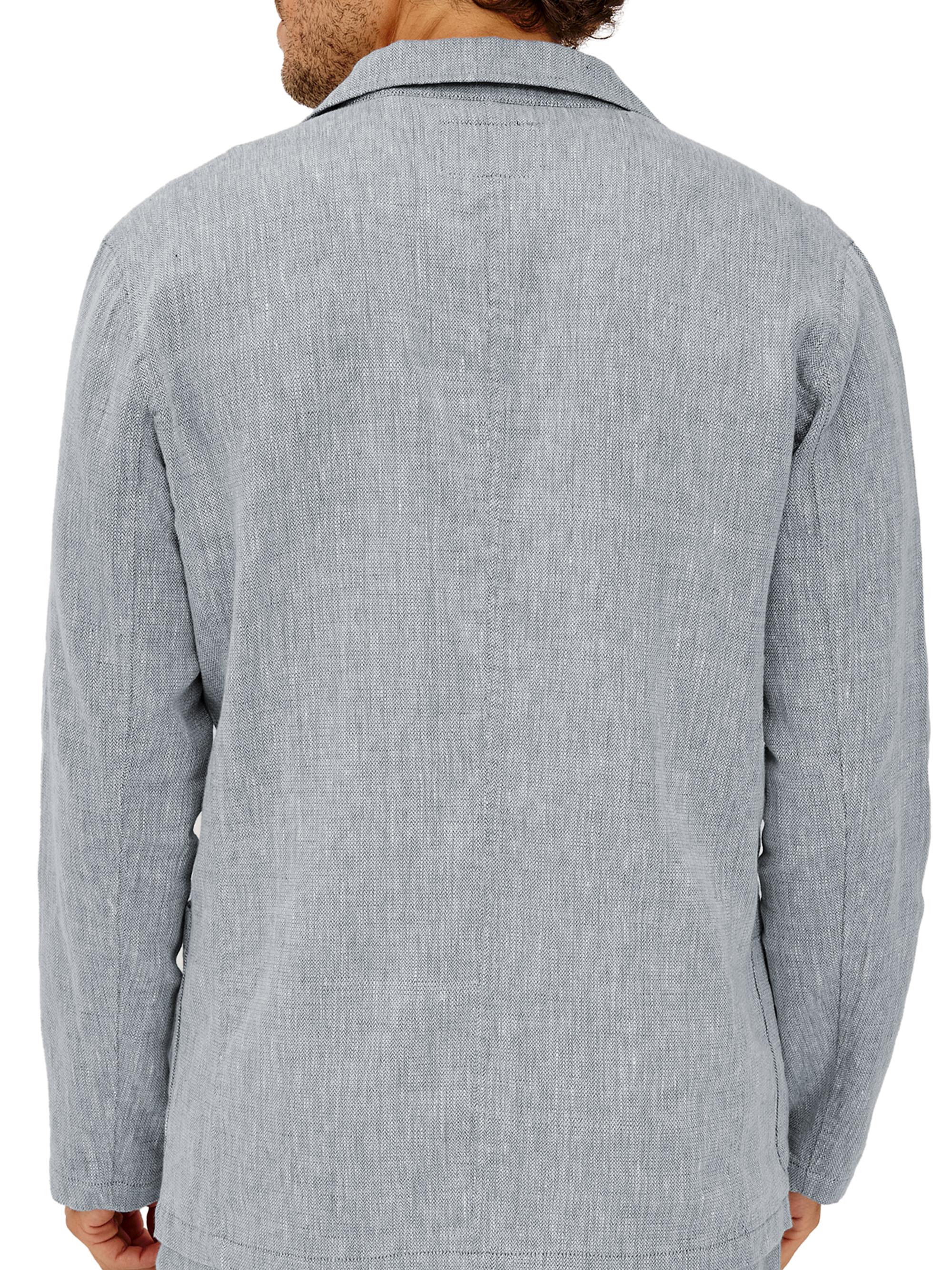 Rails Men's Harris Cotton-Linen Blazer - Bicoastal Blue | Thumbnail 5