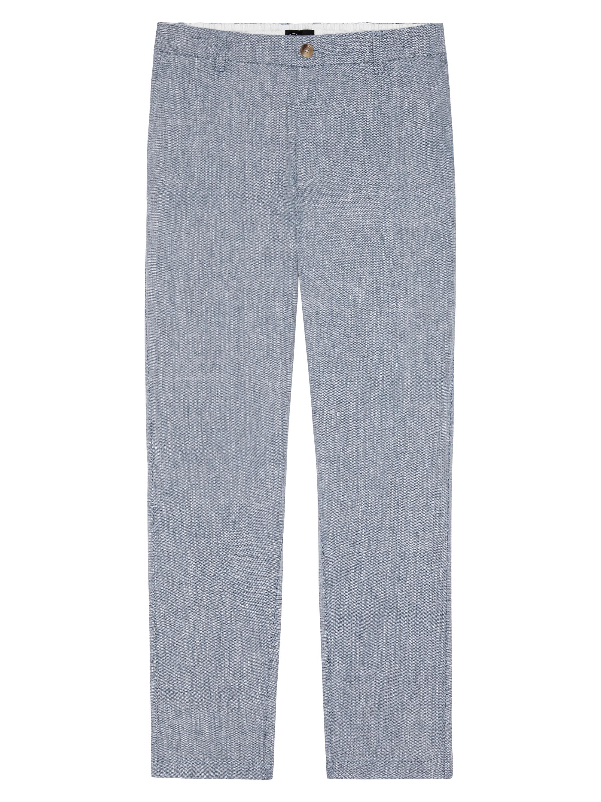 Rails Men's Irving Cotton-Linen Pants - Bicoastal Blue