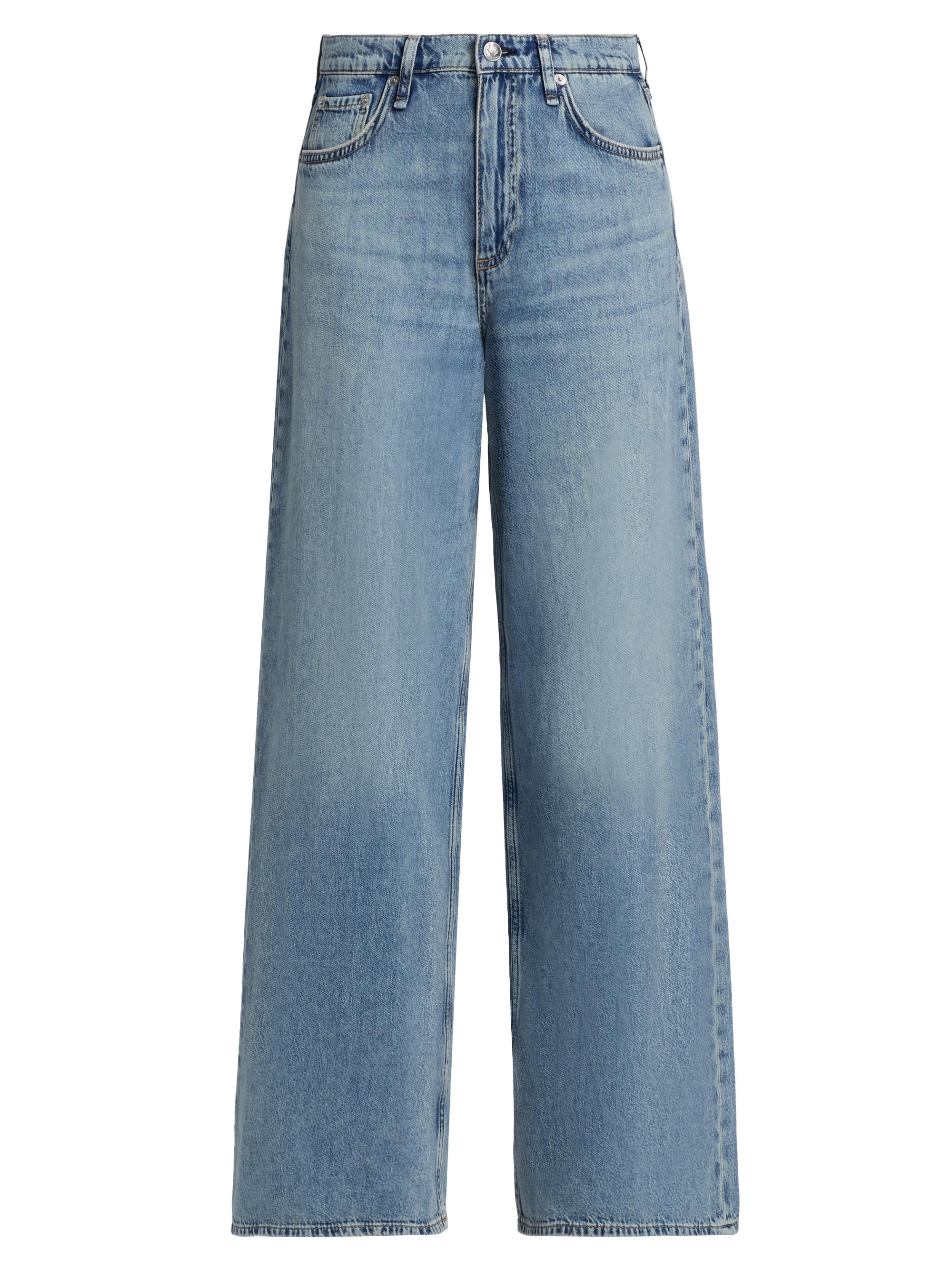 rag & bone Cam Low-Rise Straight-Leg Jeans | Saks Fifth Avenue