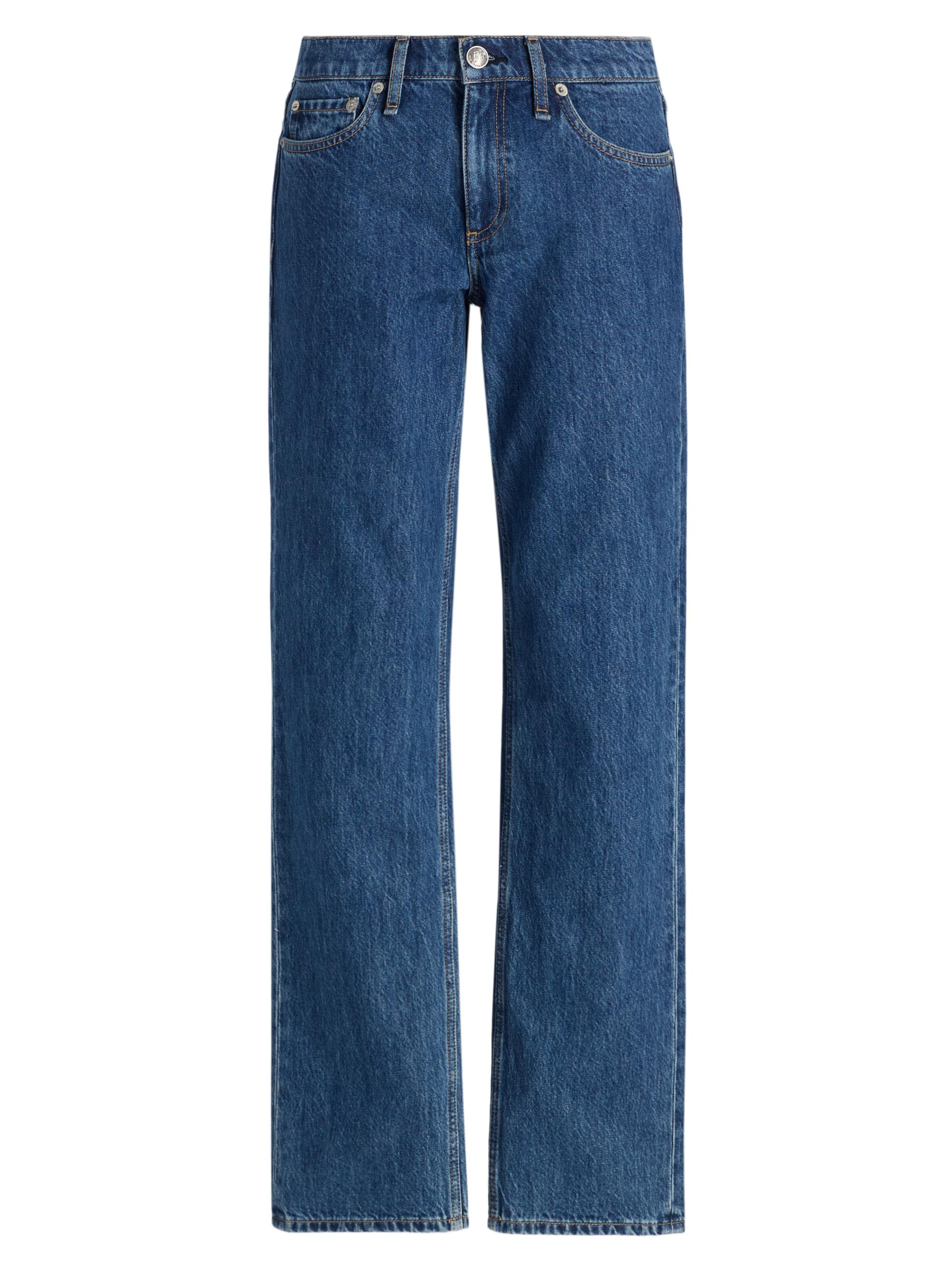rag & bone Cam Low-Rise Full Straight-Leg Jeans | Saks Fifth Avenue