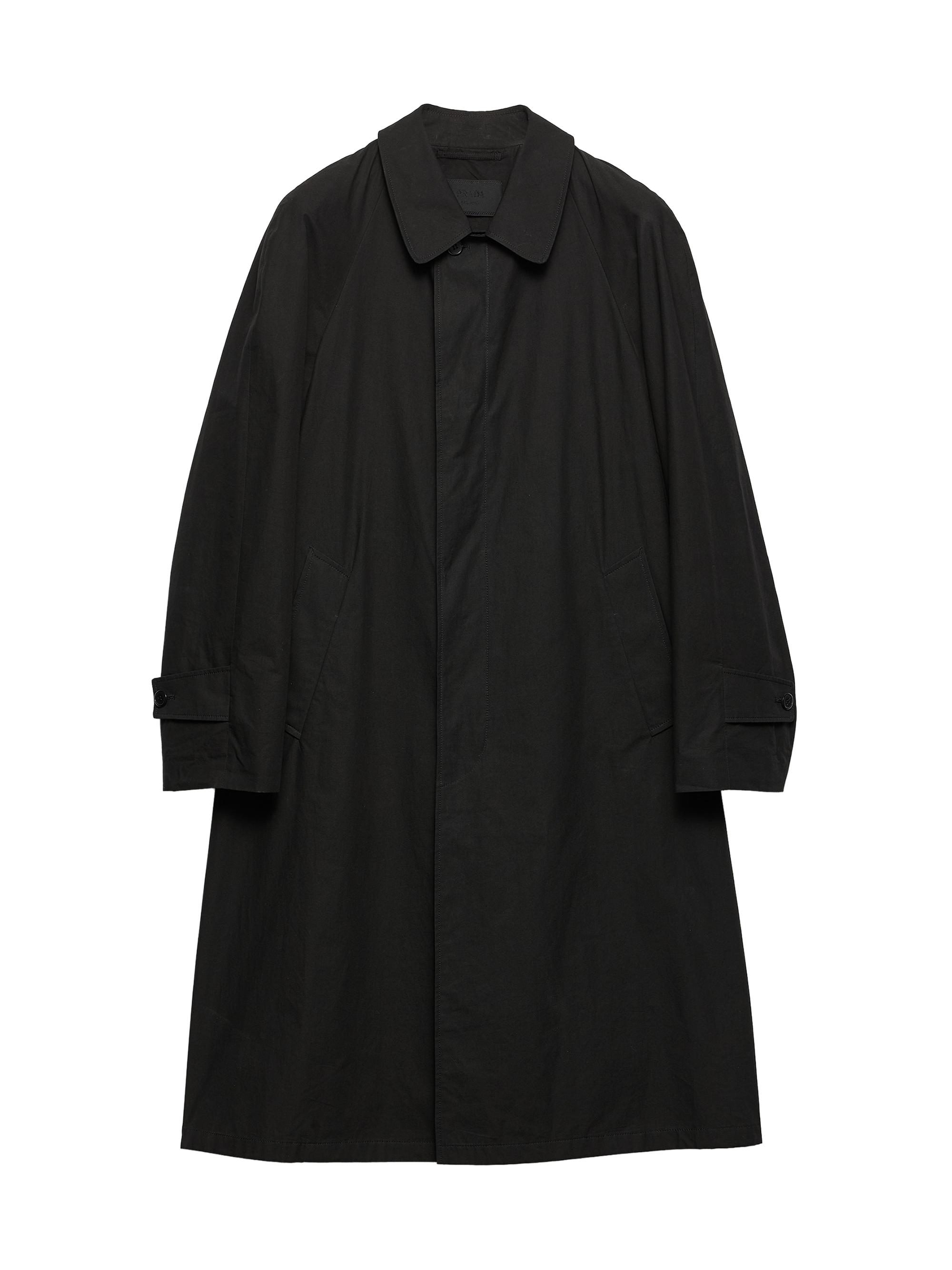 Prada Men's Cotton Coat - Black