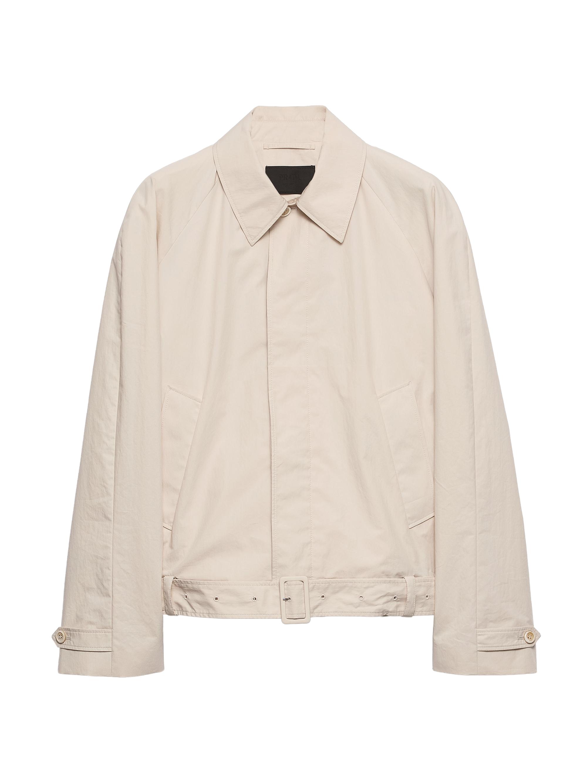Prada Men's Cotton Jacket - Beige Khaki