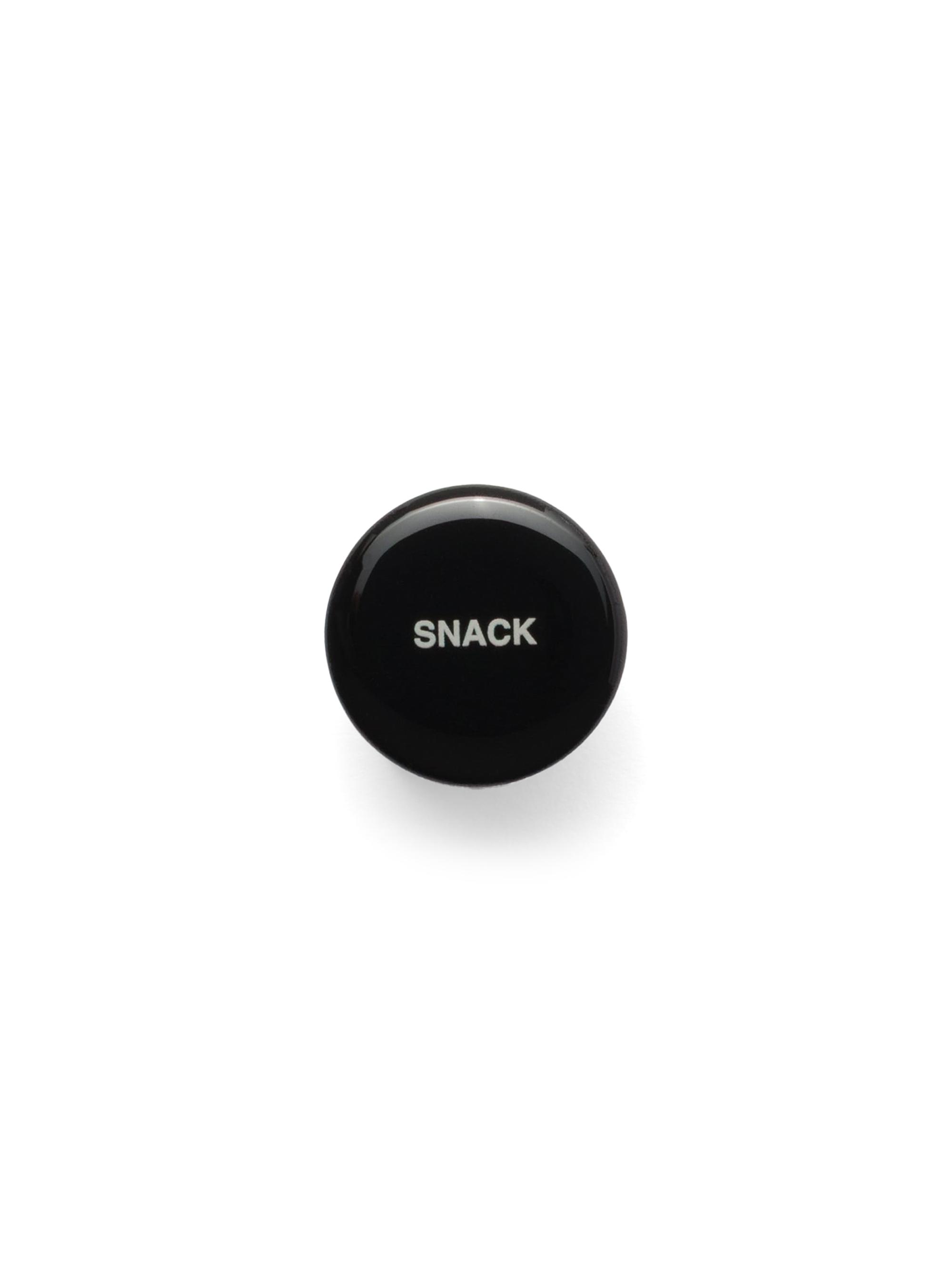 Prada Men's Enameled Metal Earring - Black