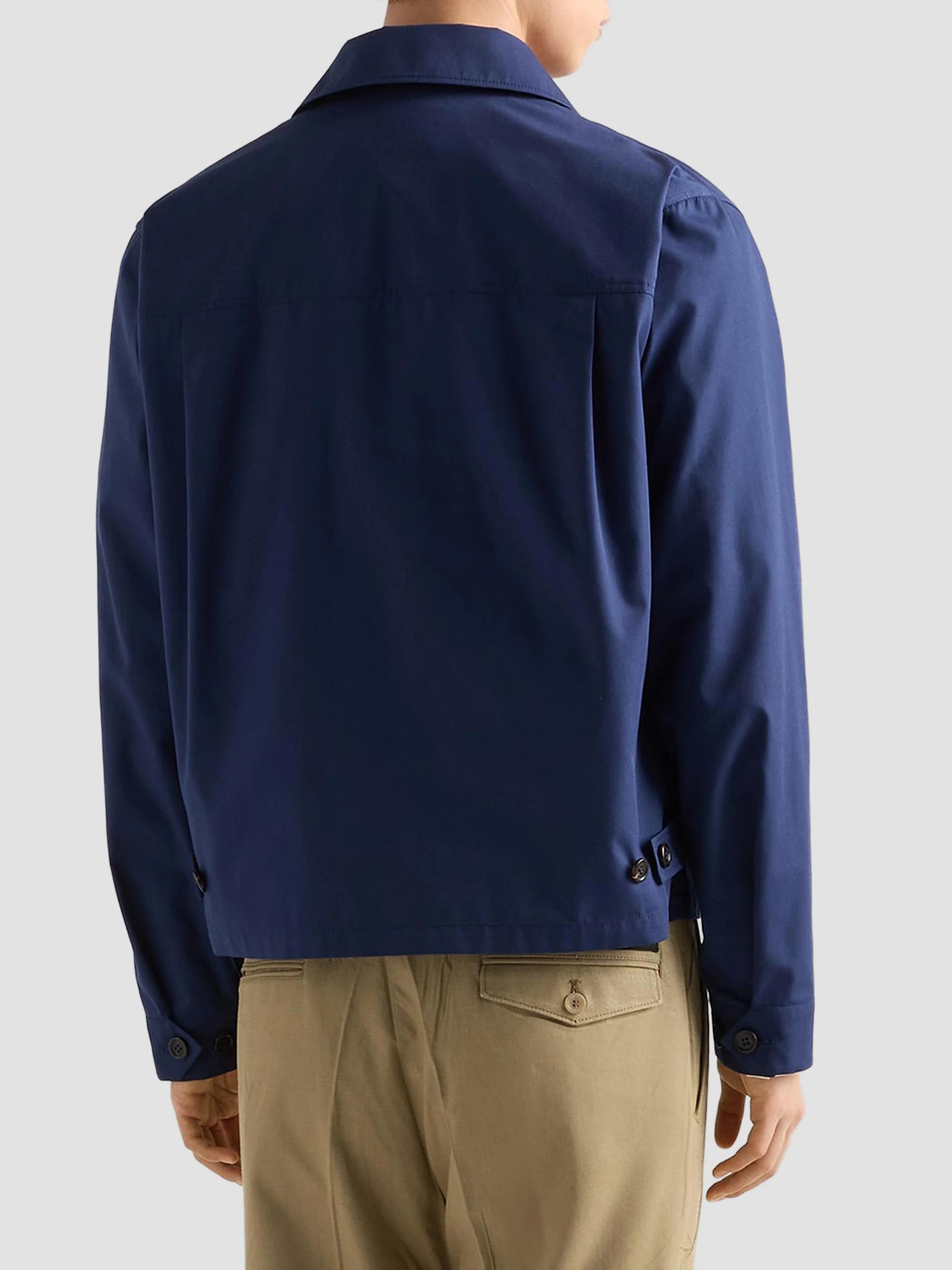Prada Technical Cotton Zipper Blouson Jacket | Saks Fifth Avenue