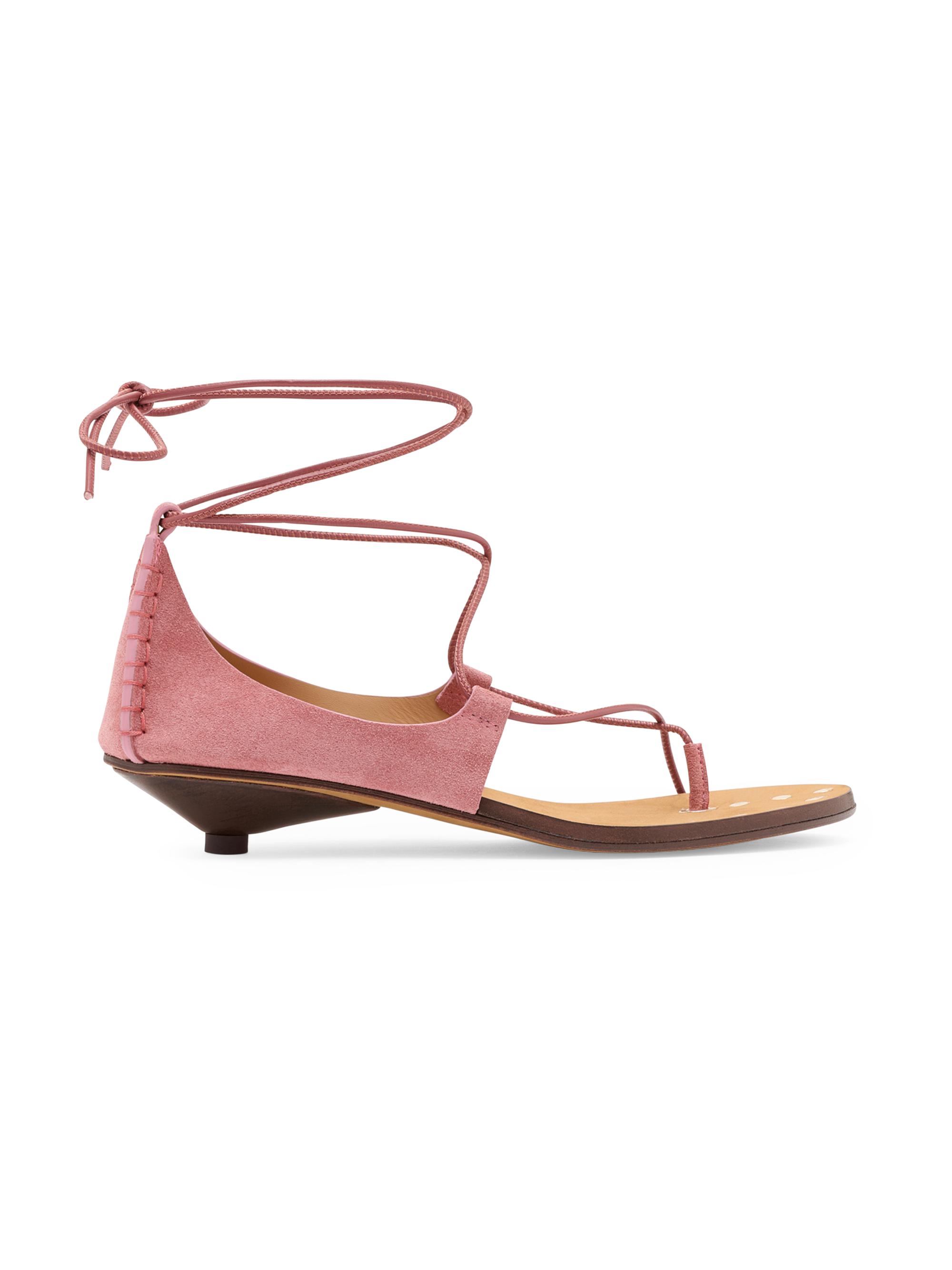 Ulla Johnson Women's Aves Bare Leather Sandals - Pink