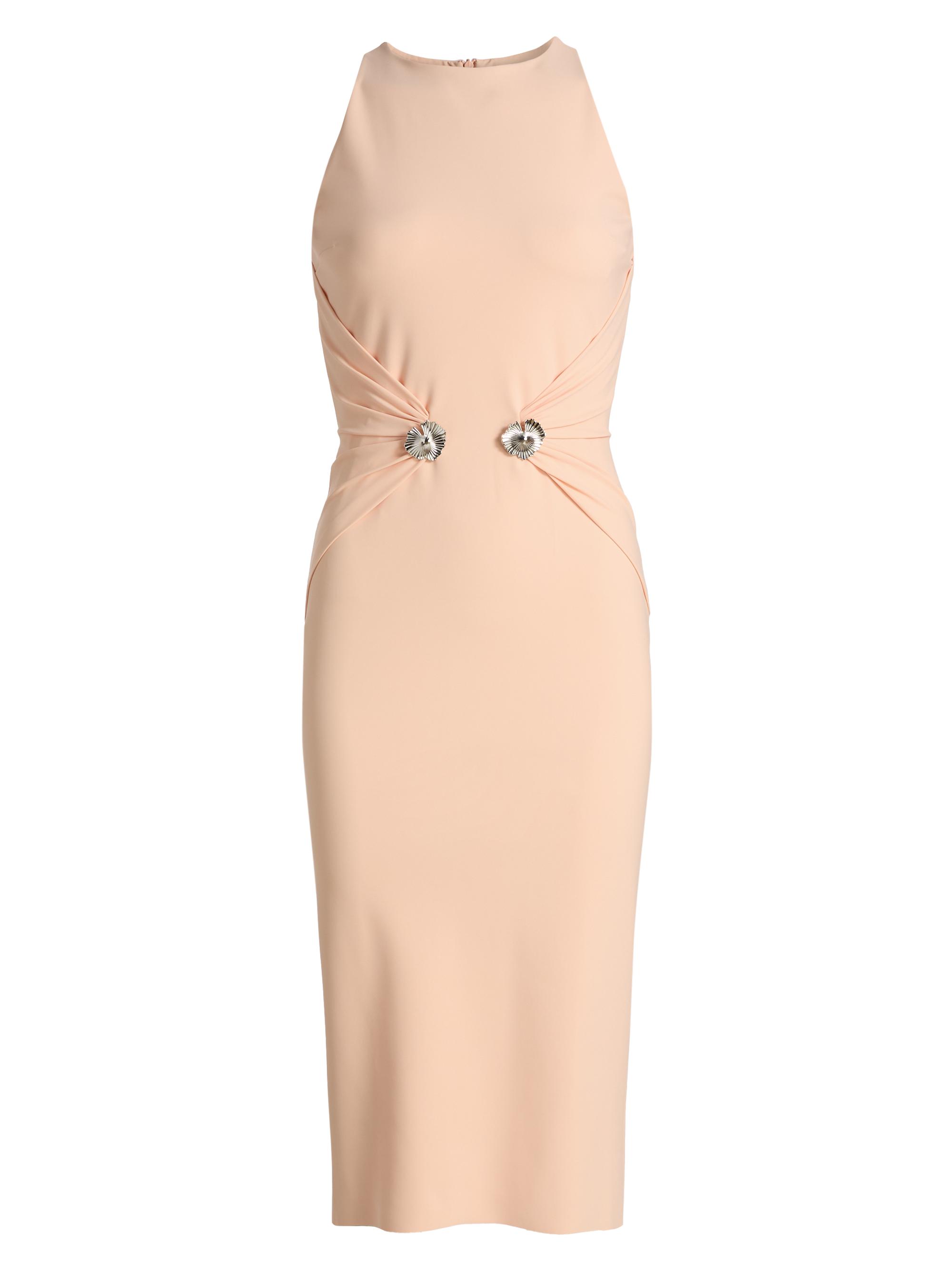 Chiara Boni La Petite Robe Women's Nereo Ruched Sheath Knee-Length Dress - Peau Dange