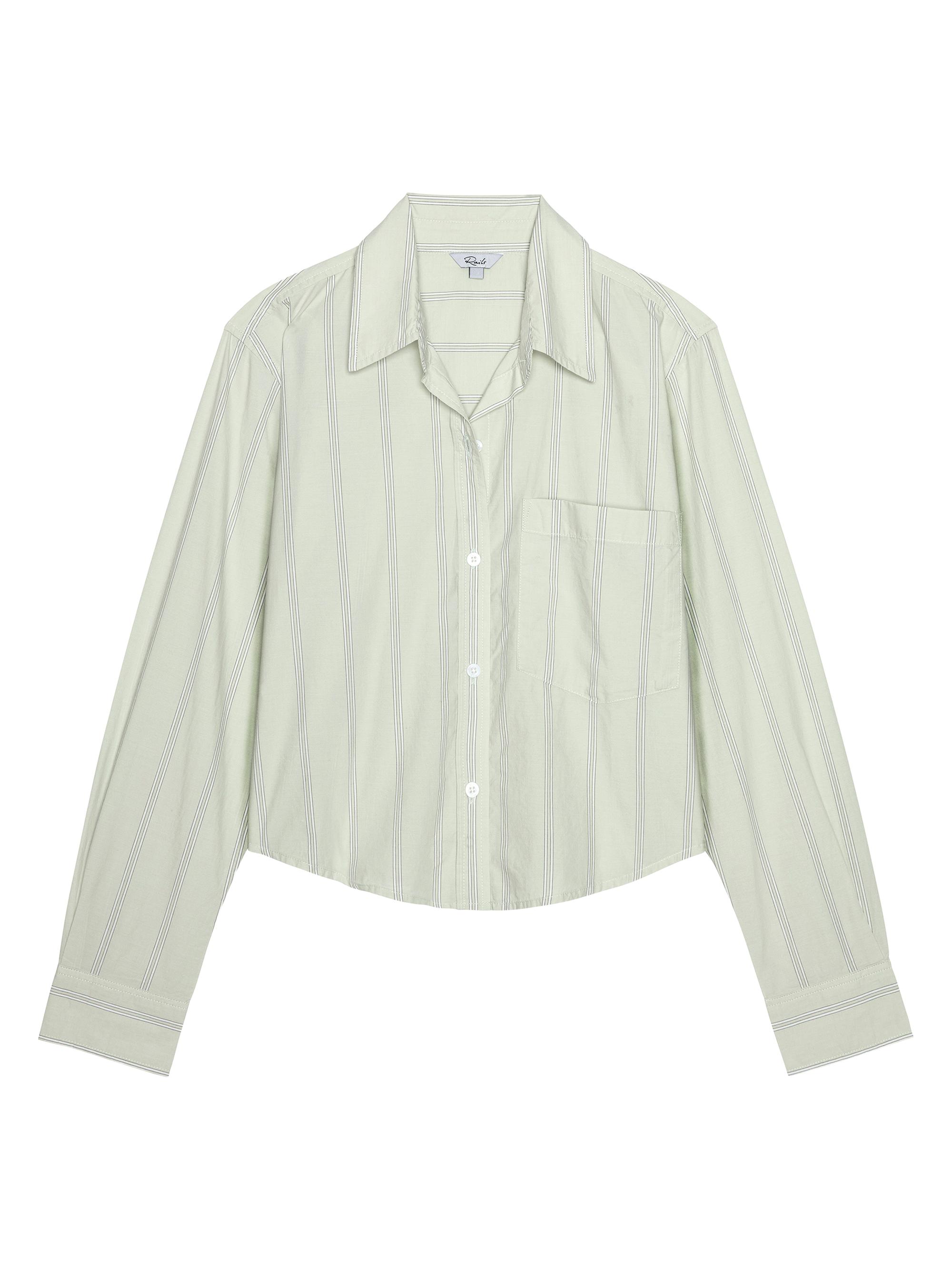 Rails Women's Ramy Striped Cotton Shirt - Leon Stripe