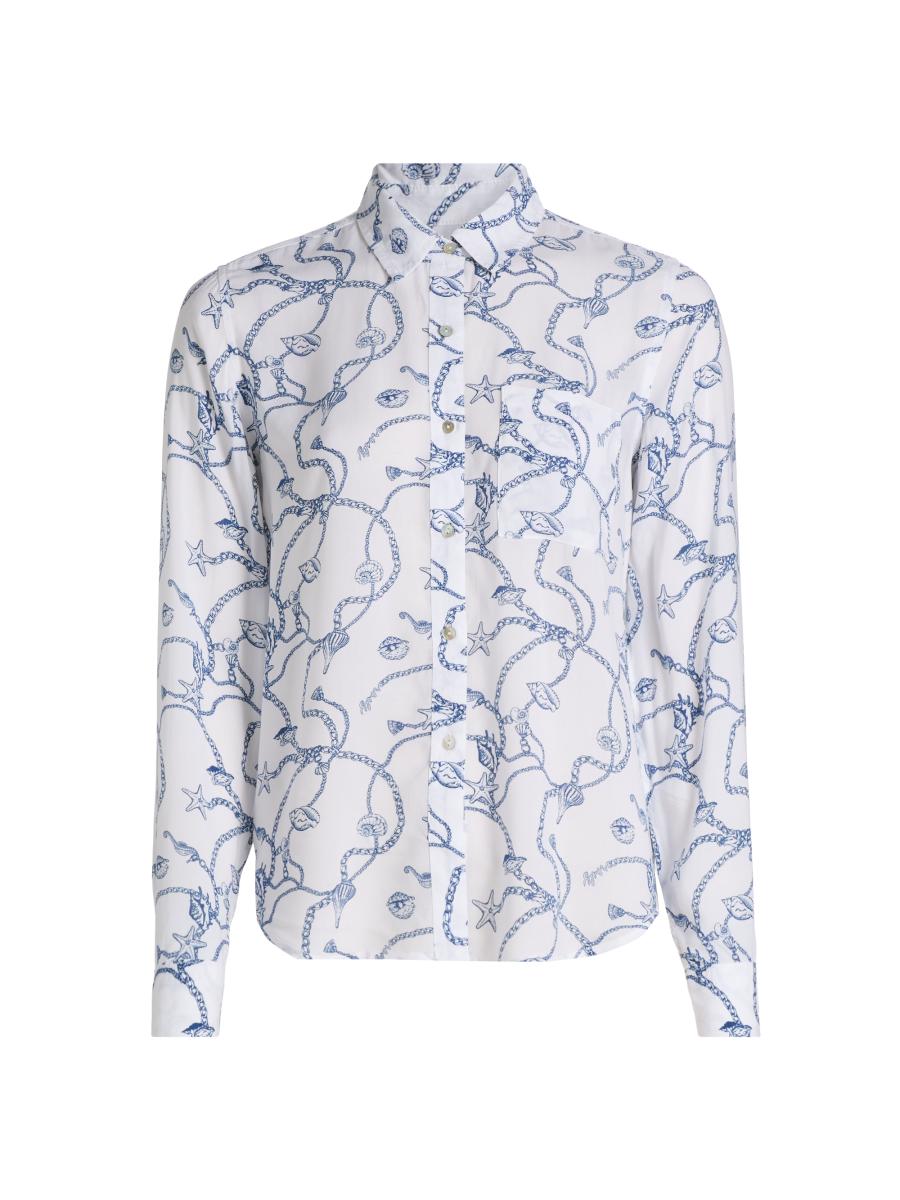 Rails Women's Josephine Nautical Chains Print Shirt