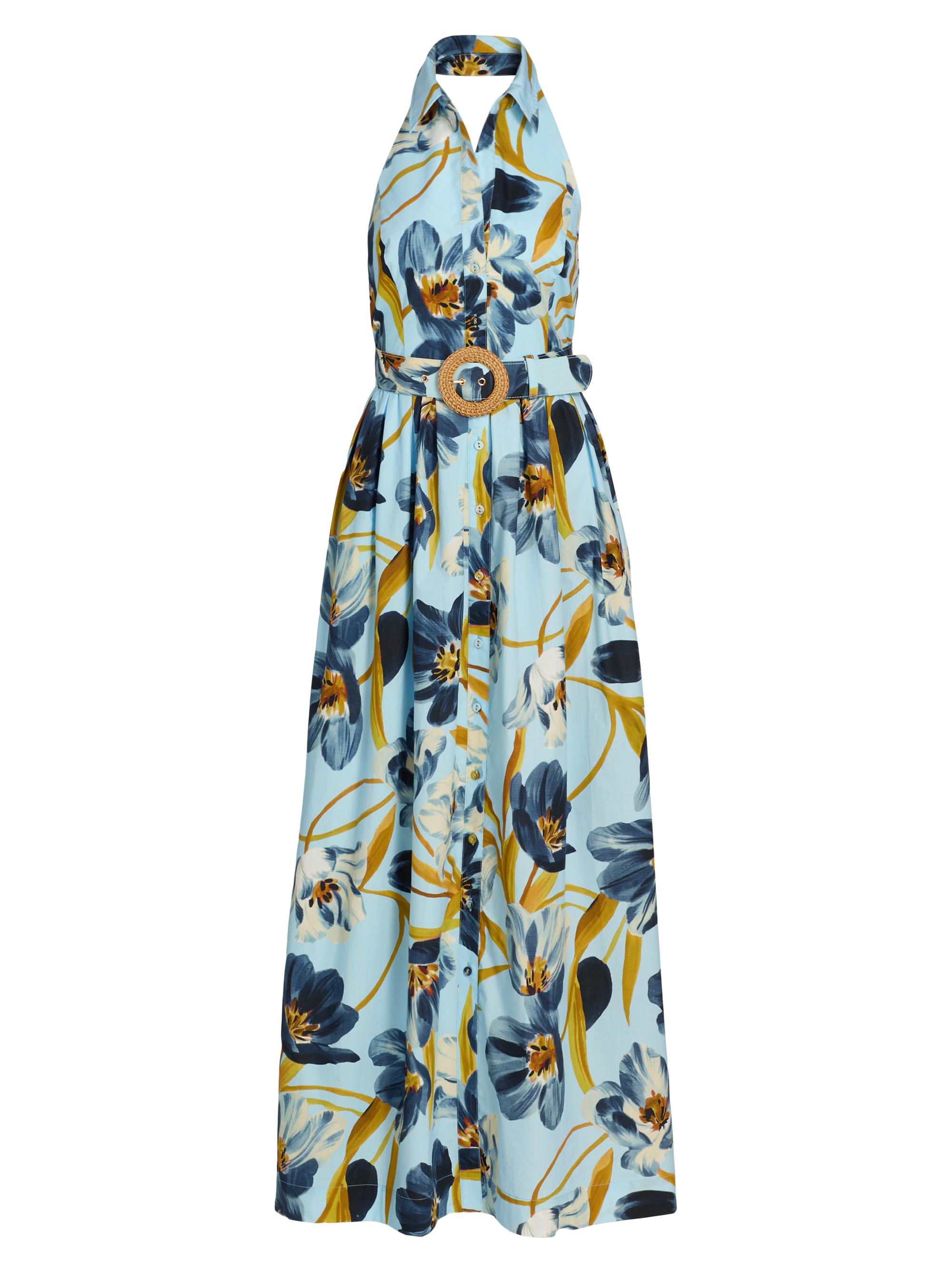 Quentin Floral Cotton Maxi Dress
