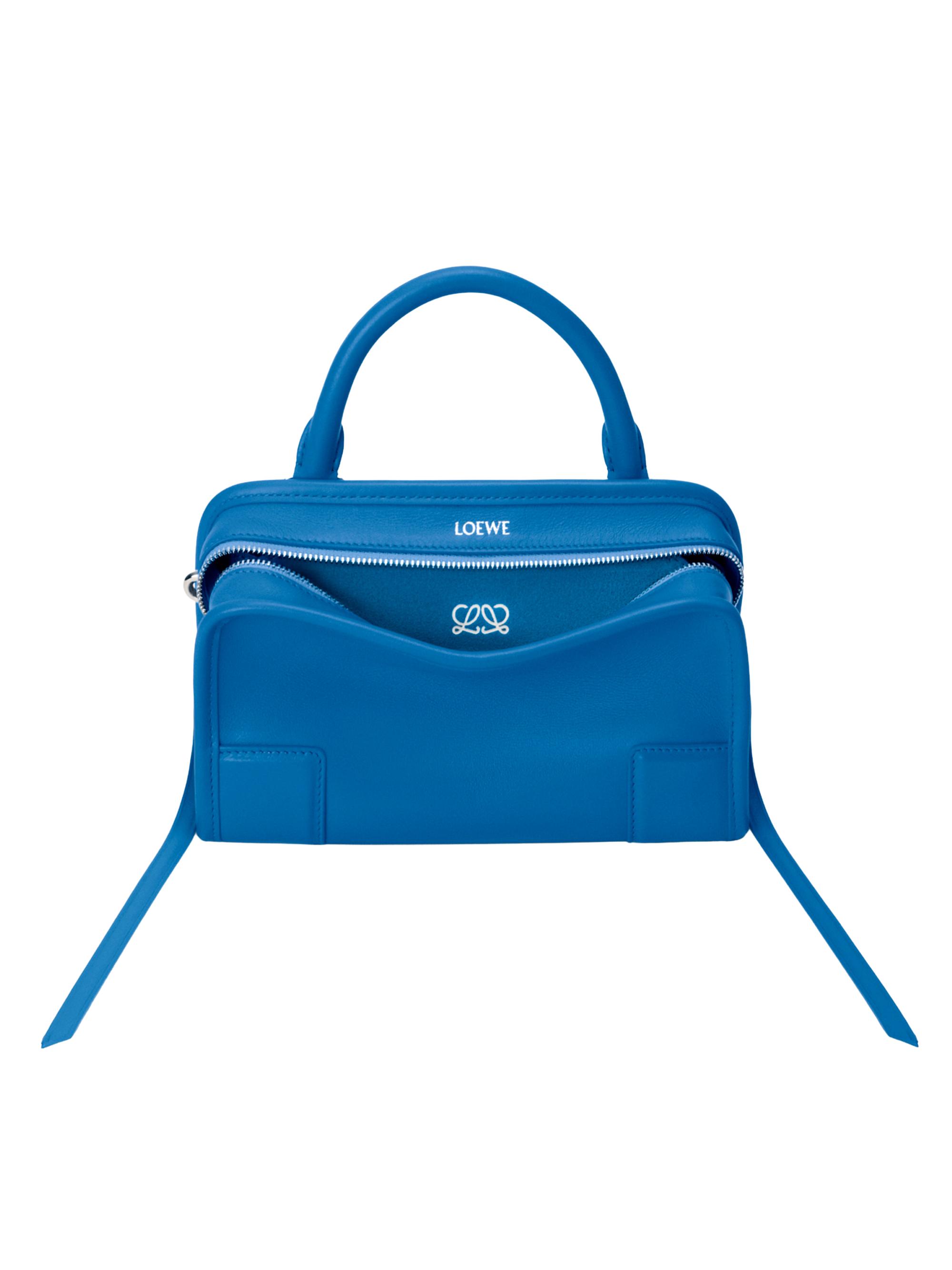 Amazona Mini Leather Top Handle Bag