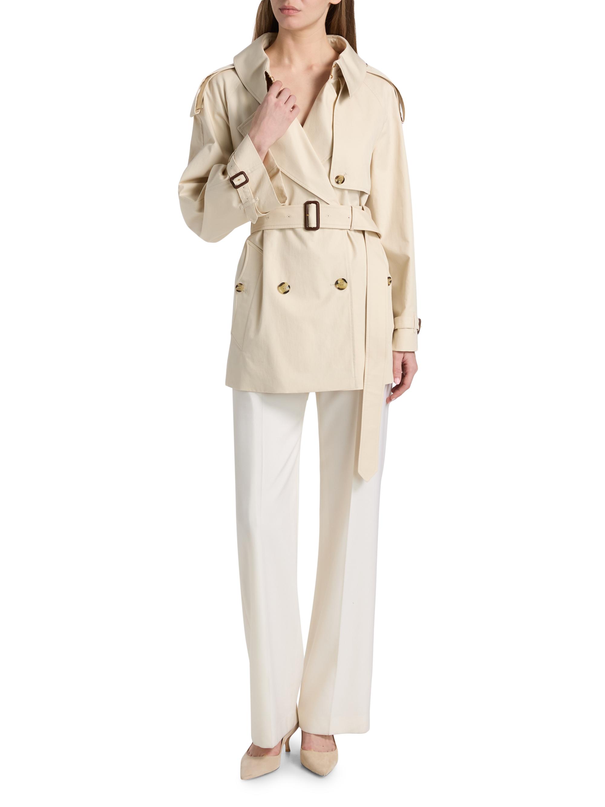 Burberry Fitzrovia Tropical Gabardine Trench Coat | Saks Fifth Avenue