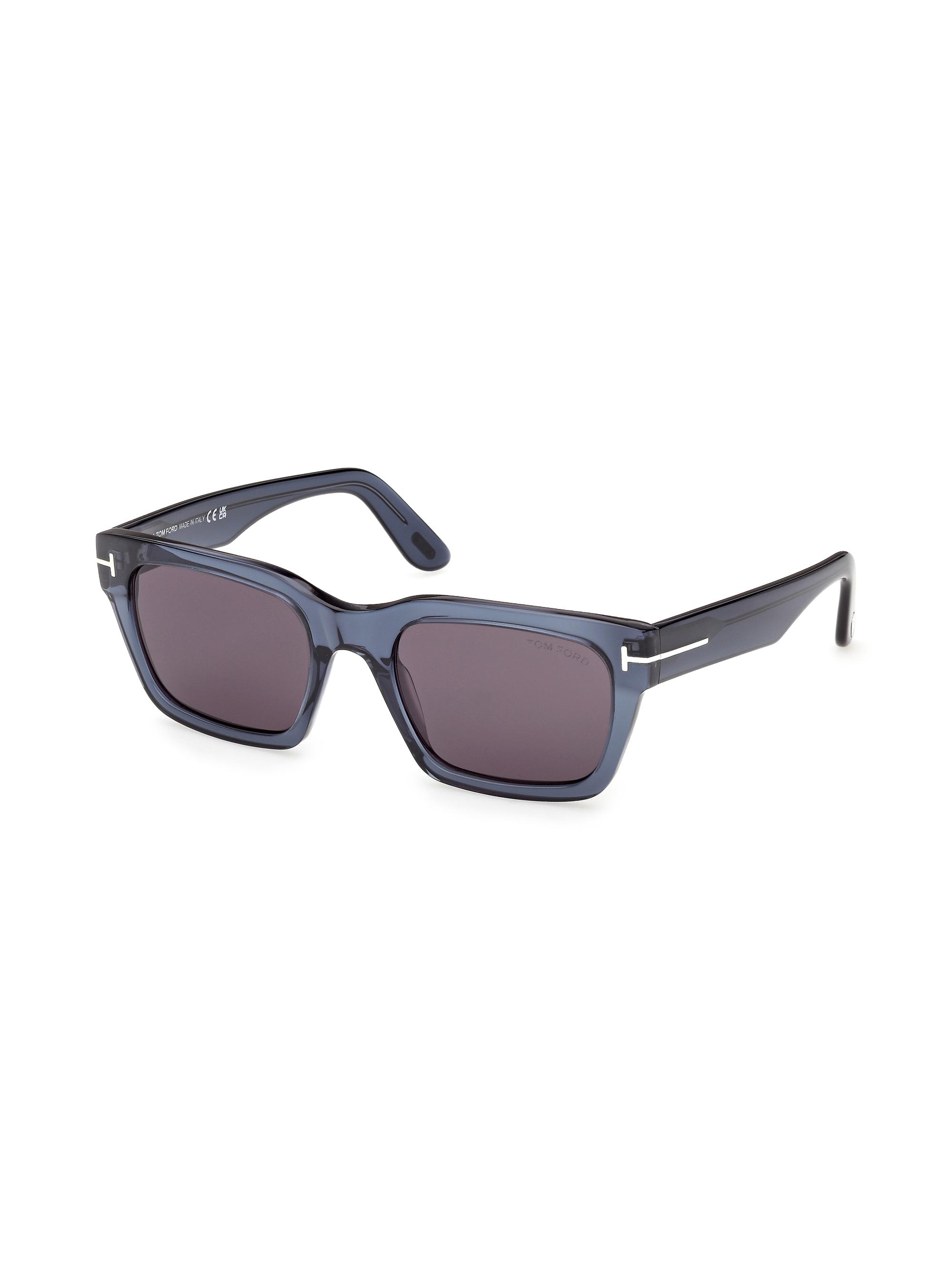 TOM FORD Men's Andy 55MM Square Sunglasses - Blue Black