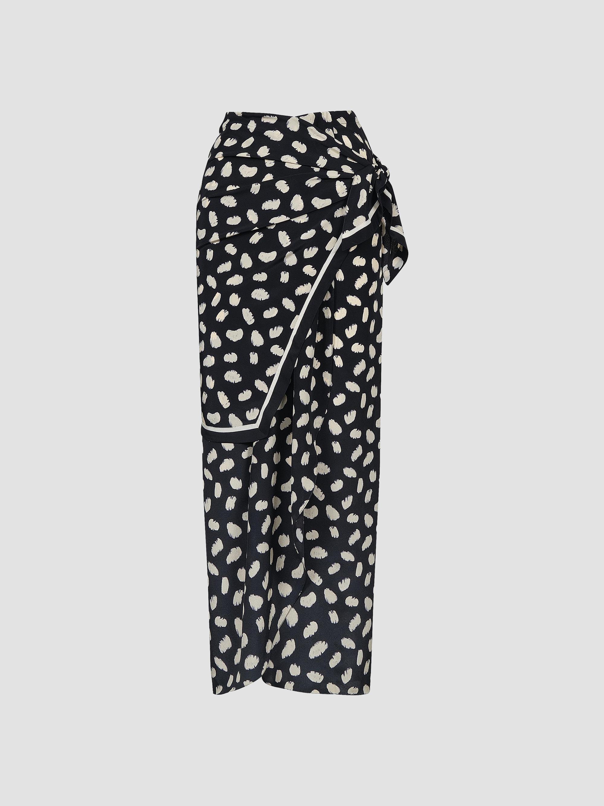 Johanna Ortiz Captivation Silk Midi Skirt | Saks Fifth Avenue
