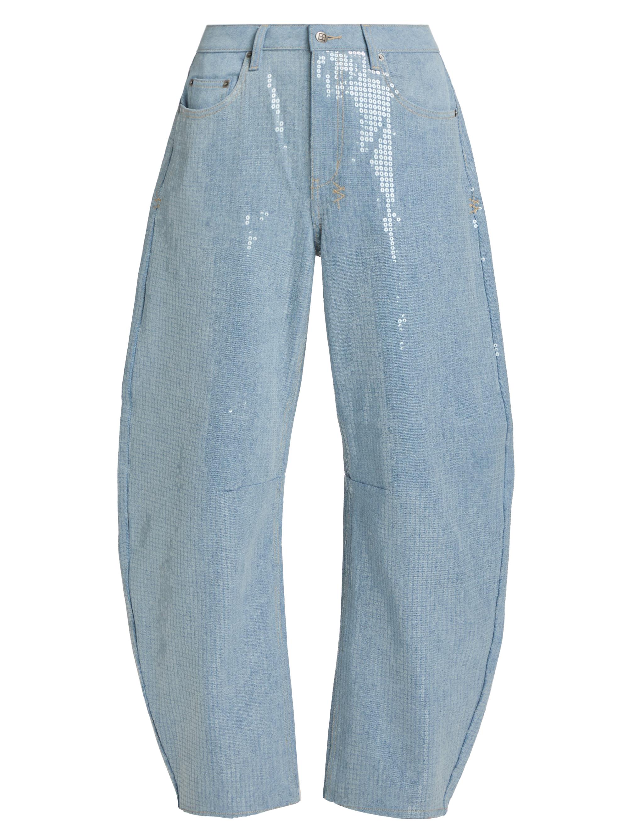 Ksubi Women's Future Memory Sequin Spirit Barrel Jeans - Denim