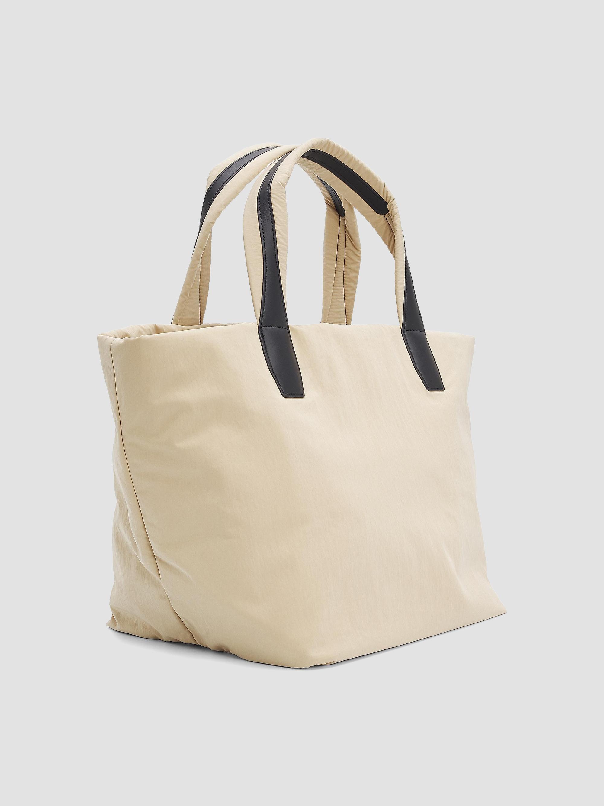 Vee Collective Women's Essence  Contrast-Lined Tote Bag - Beige Trench | Thumbnail 4
