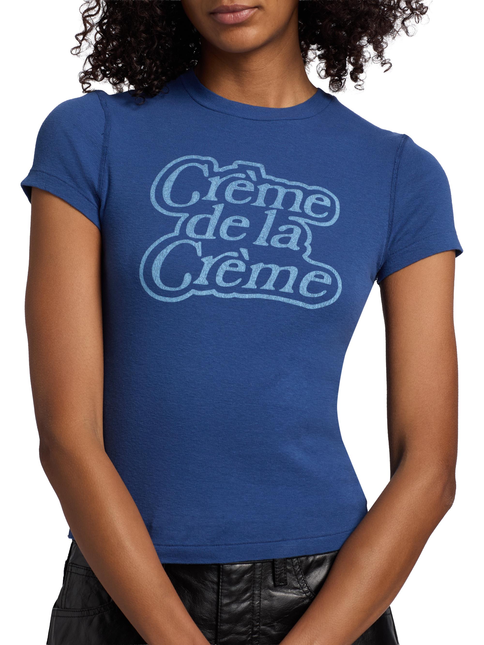 Re/done Crème De La Crème Cotton Baby T-Shirt | Saks Fifth Avenue