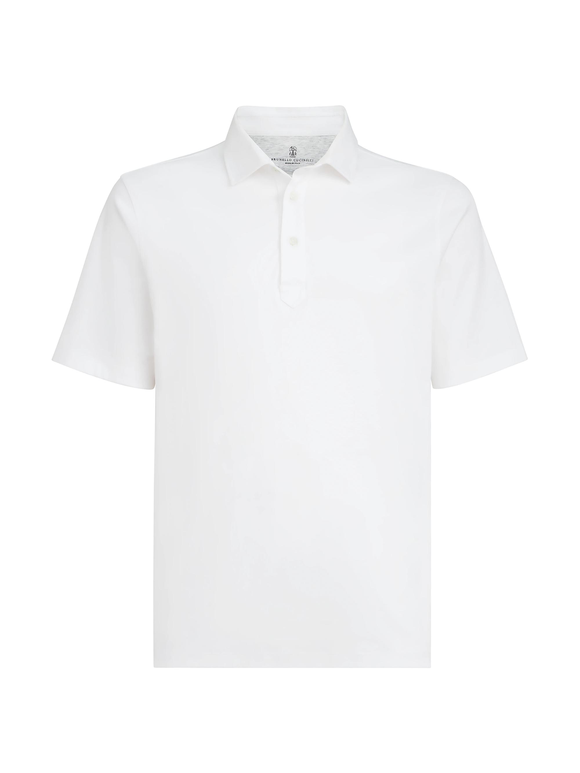 ZEGNA Cotton and Silk Polo Shirt | Saks Fifth Avenue