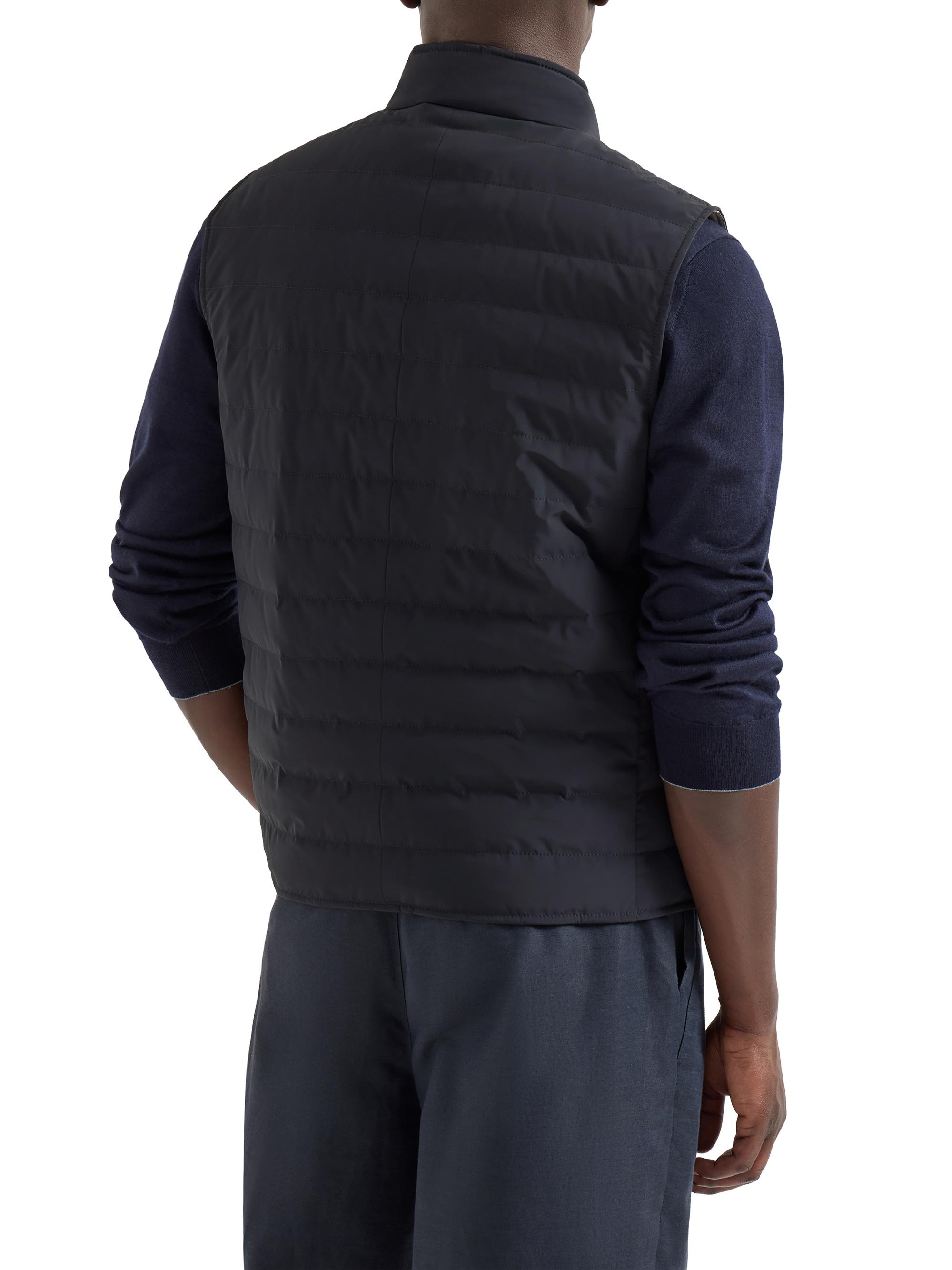 Brunello Cucinelli Bonded Taffeta Lightweight Down Vest | Saks