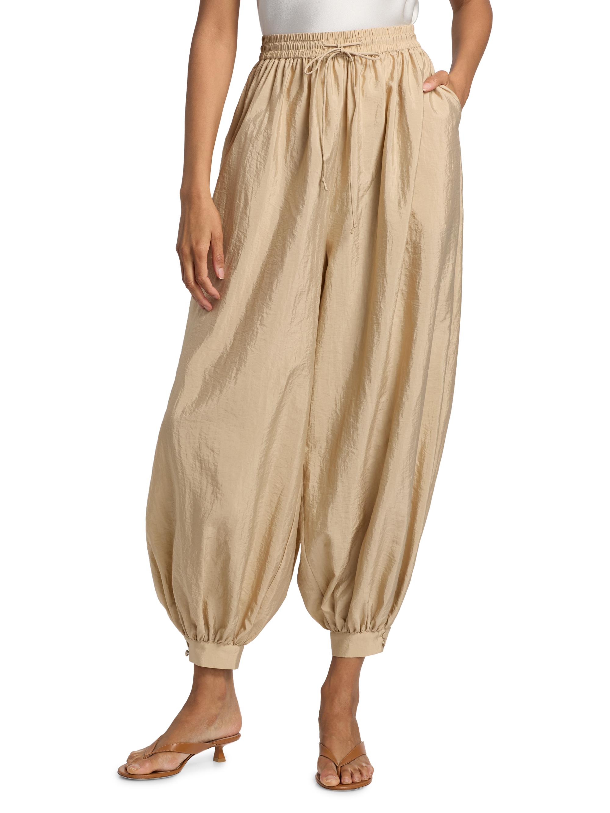 Cinq à Sept Verne Tumbled Woven Balloon Pants | Saks Fifth Avenue