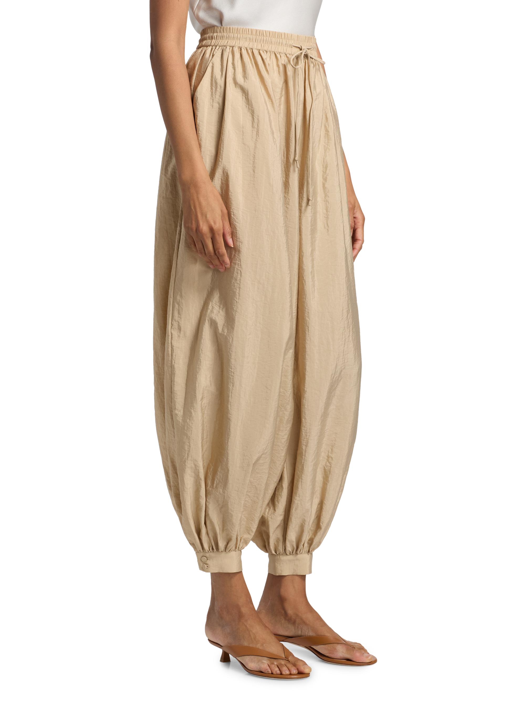 Cinq à Sept Verne Tumbled Woven Balloon Pants | Saks Fifth Avenue