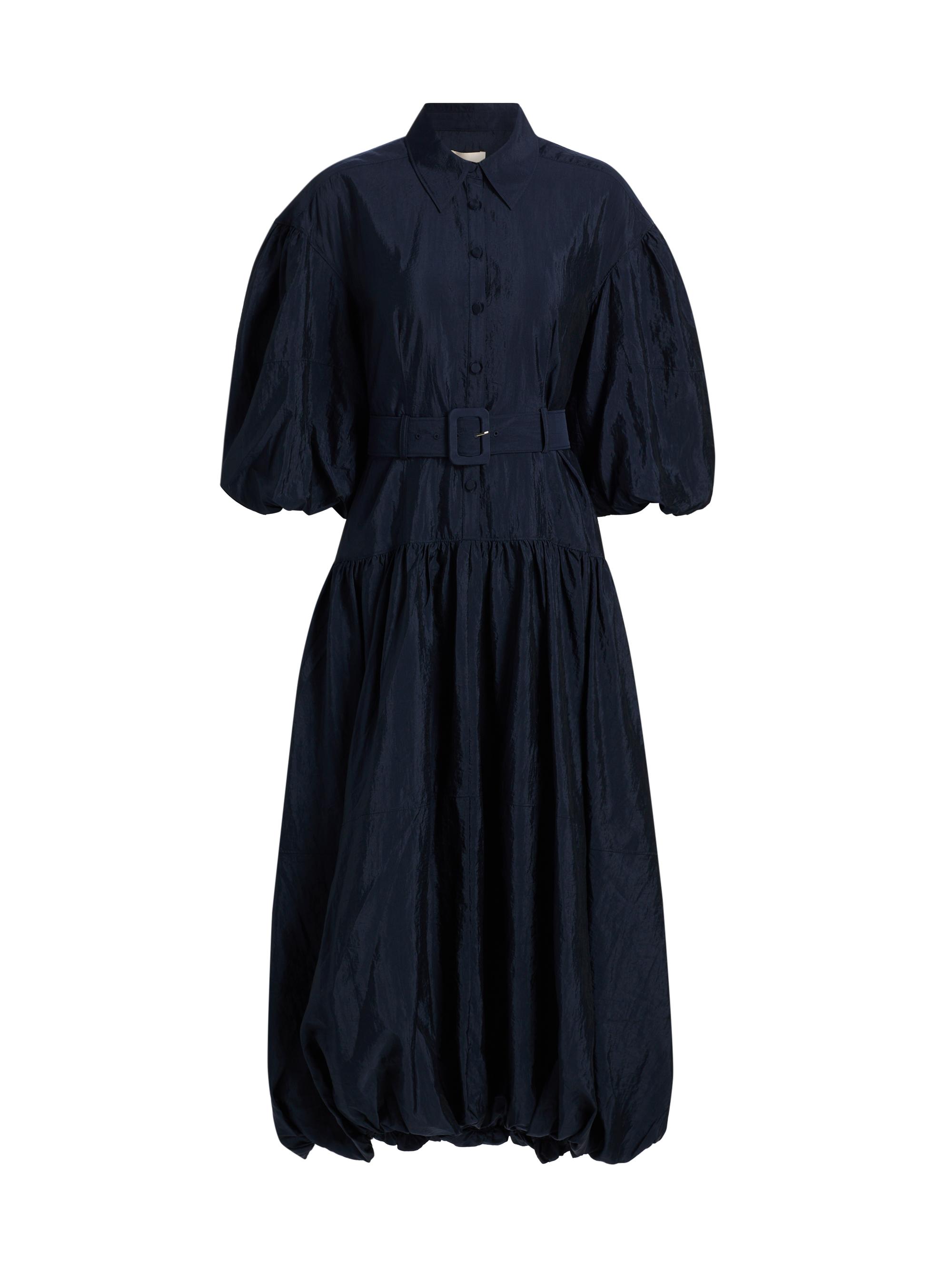 Vince Cuffed Belted Shirtdress | Saks Fifth Avenue