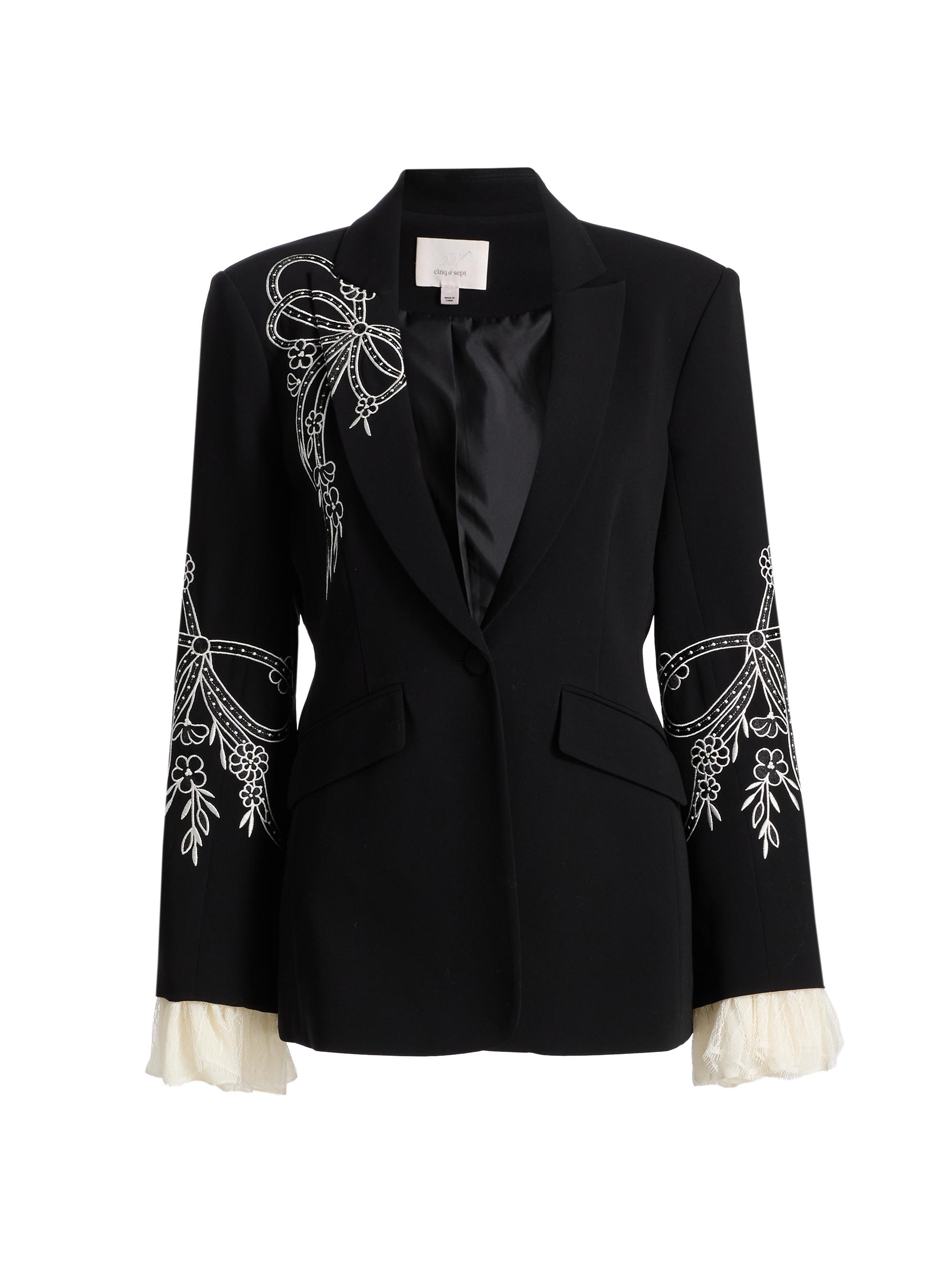 Cheyenne Cascading Ribbon Blazer