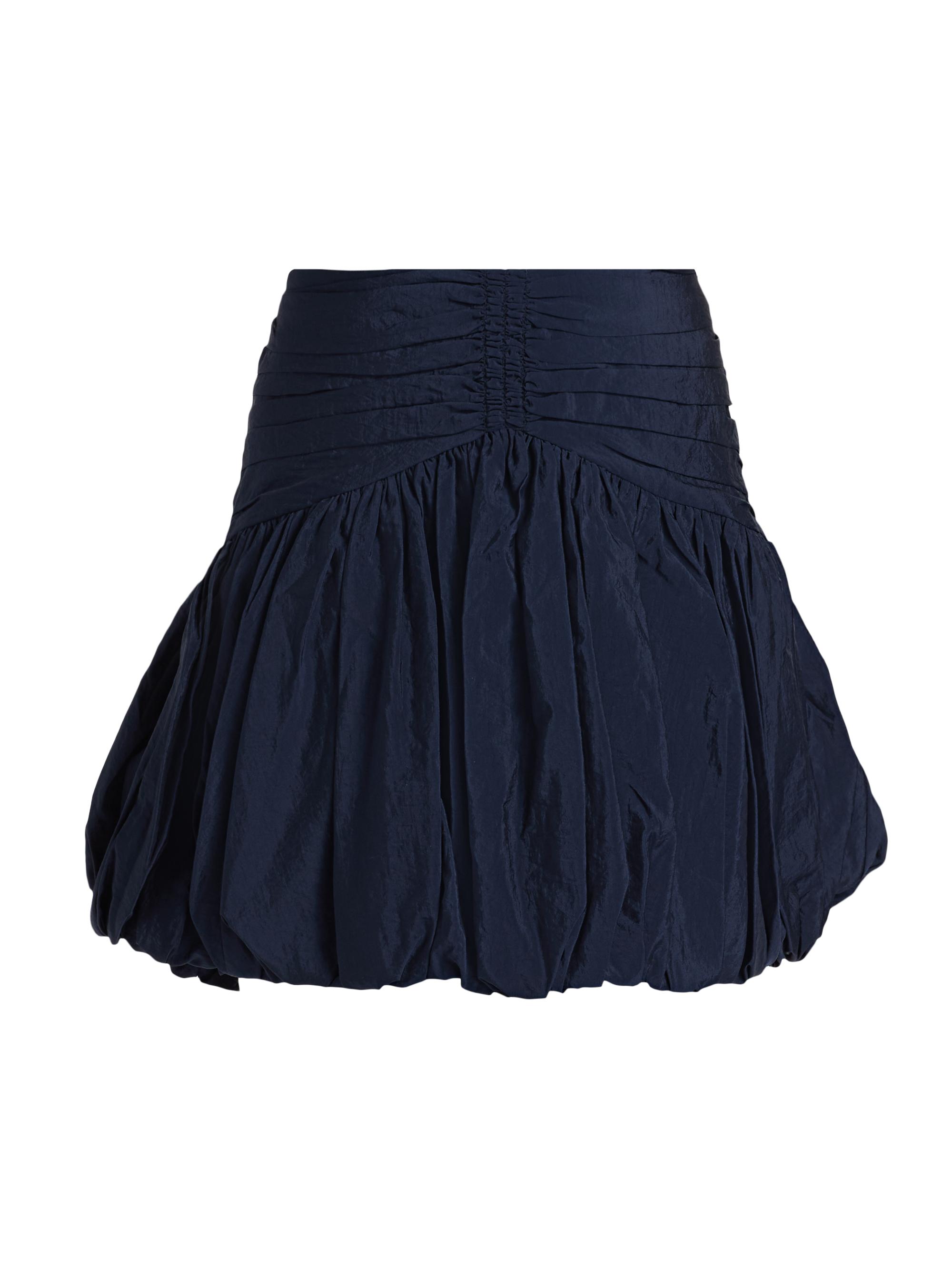 Cinq à Sept Women's Kaldi Bubble-Hem Miniskirt - Navy