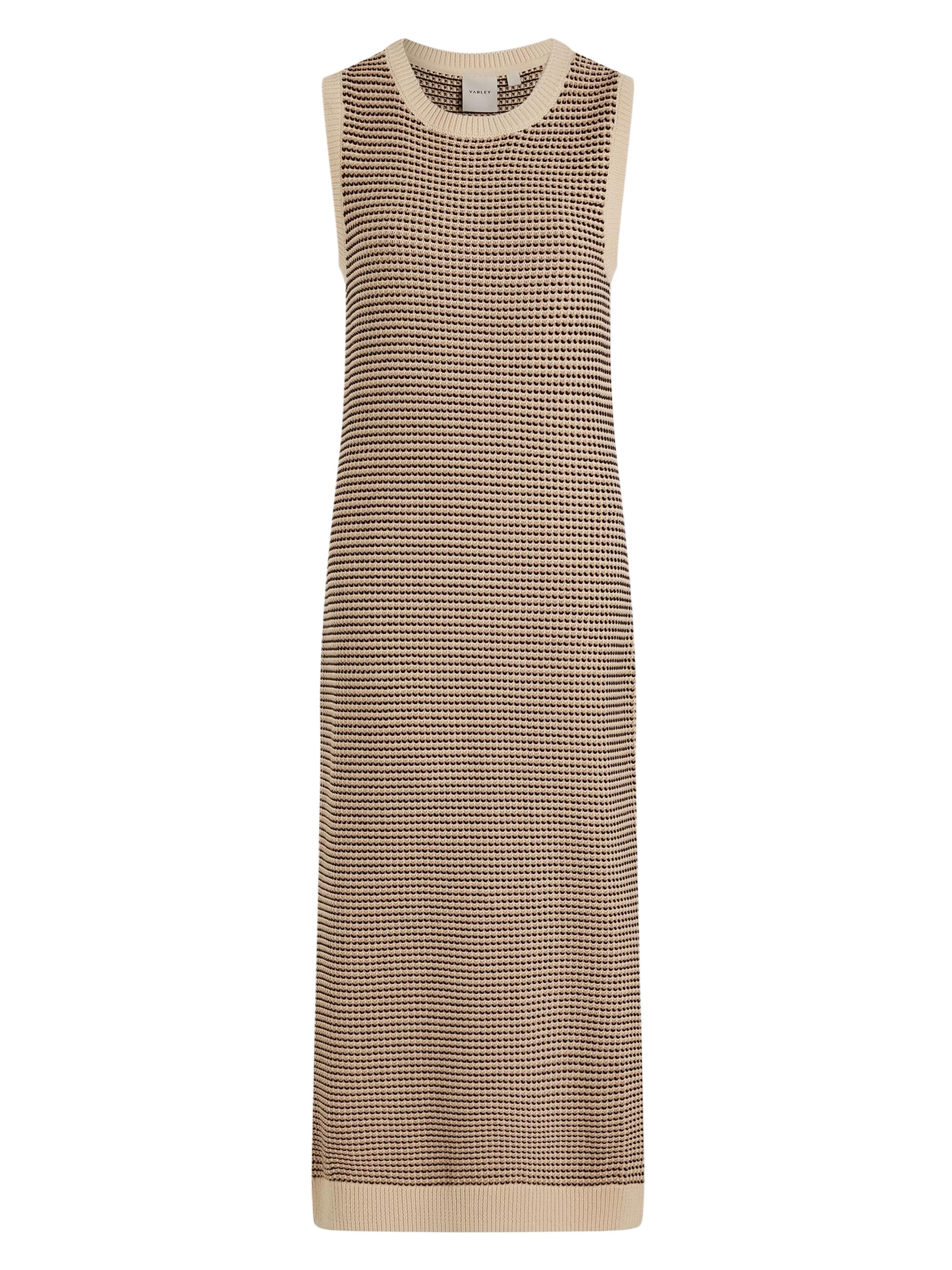 Varley Women's Sadia Stitch-Knit Midi-Dress - Birch