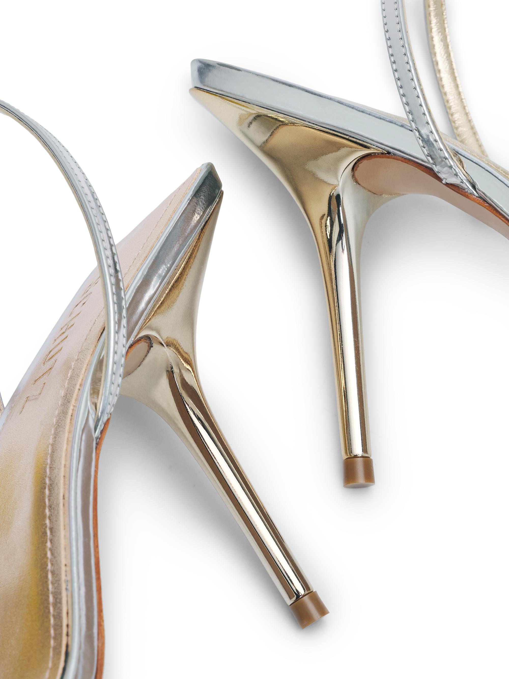 Schutz Elodie 100MM Leather Sandals | Saks Fifth Avenue