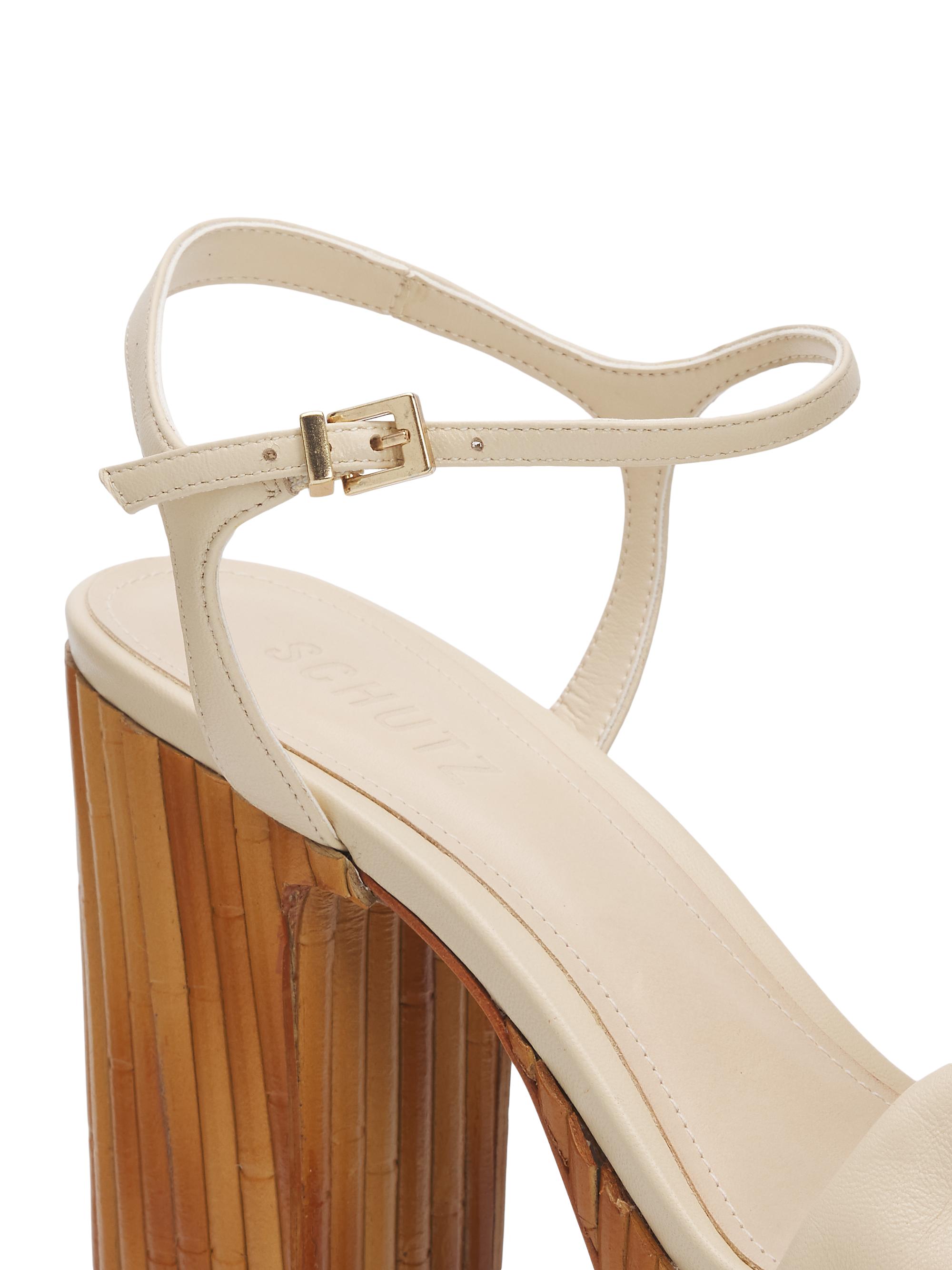 Schutz Enola 120MM Leather Platform Sandals | Saks Fifth Avenue