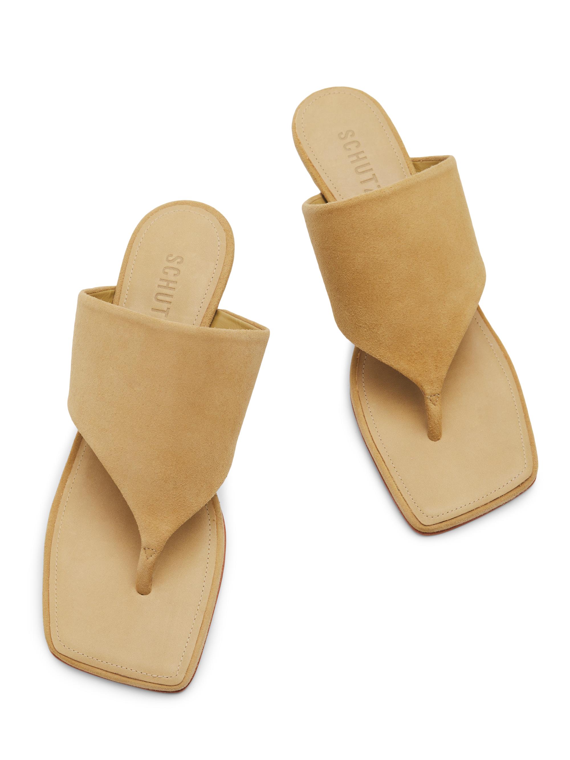 Schutz Sage 60MM Suede Sandals | Saks Fifth Avenue