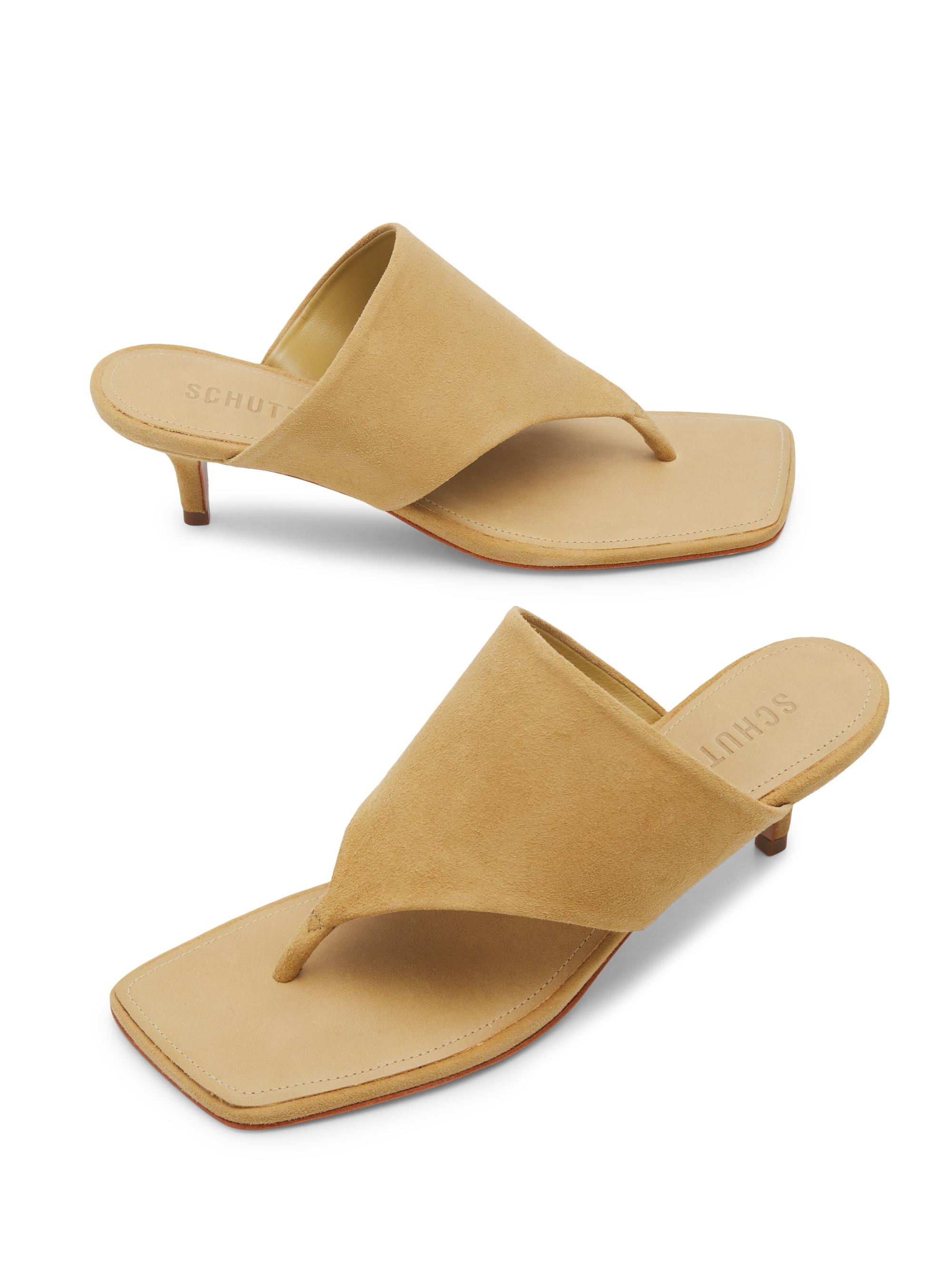 Schutz Sage 60MM Suede Sandals | Saks Fifth Avenue