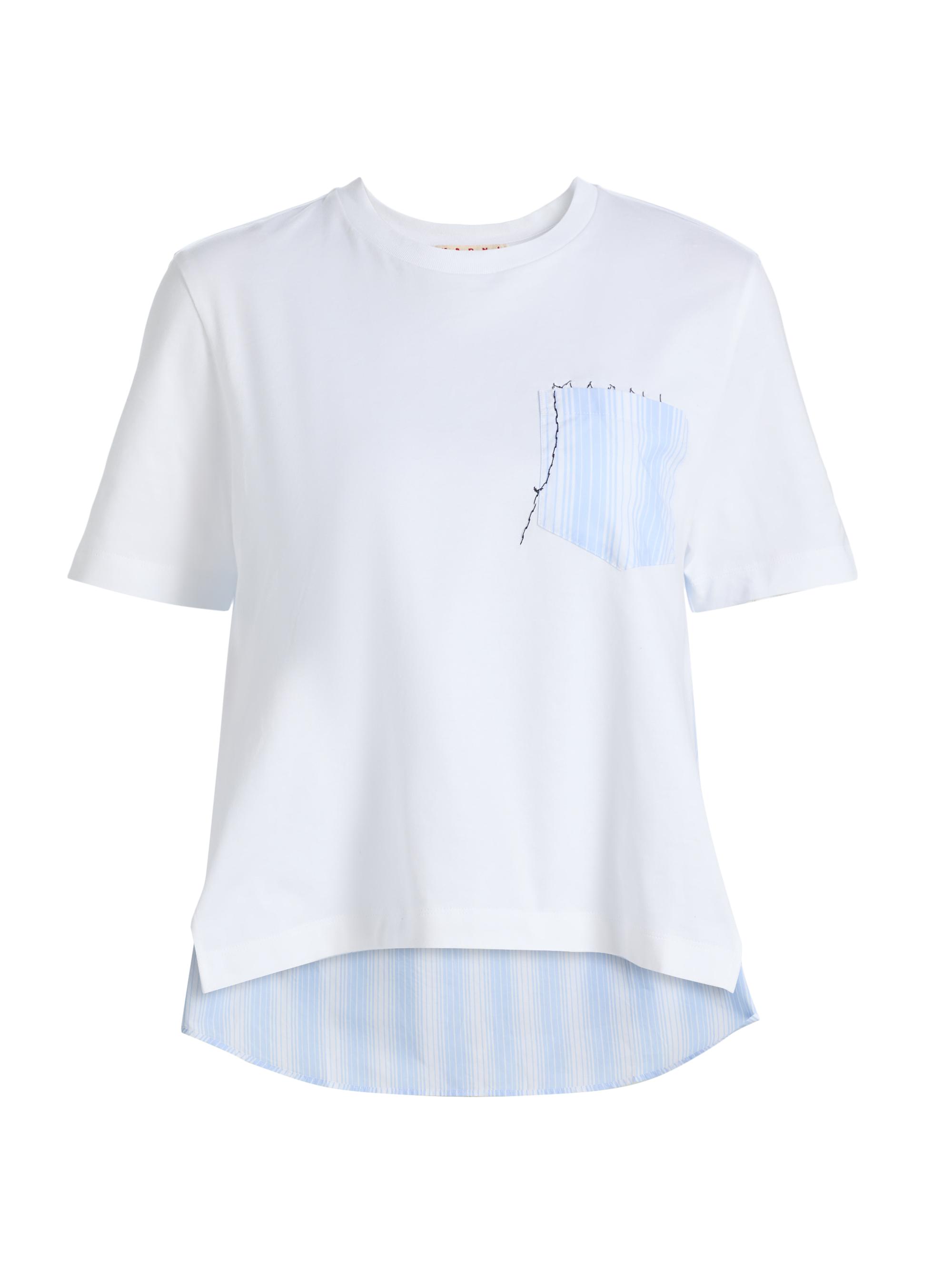 Marni Women's Cotton T-Shirt - Lily White