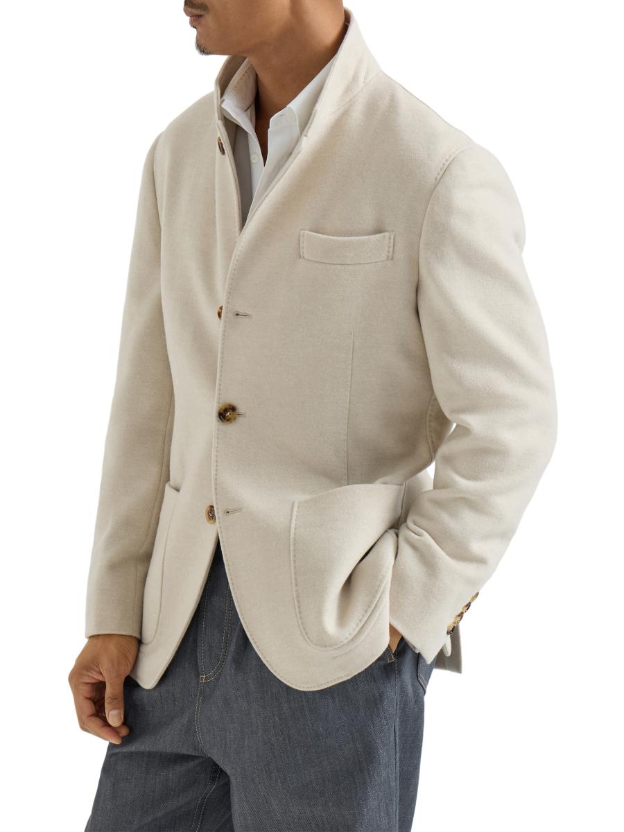 Brunello Cucinelli Lightweight Water Resistant Cashmere Outerwear