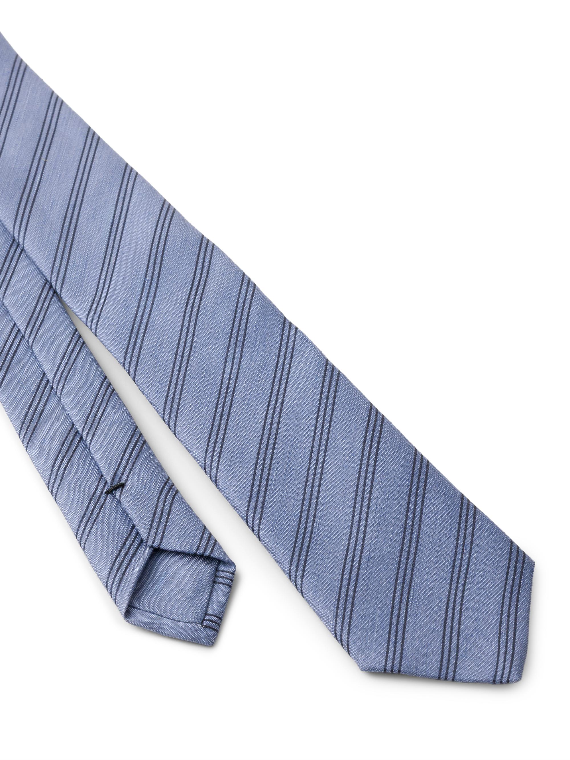 Prada Linen Blend Tie | Saks Fifth Avenue