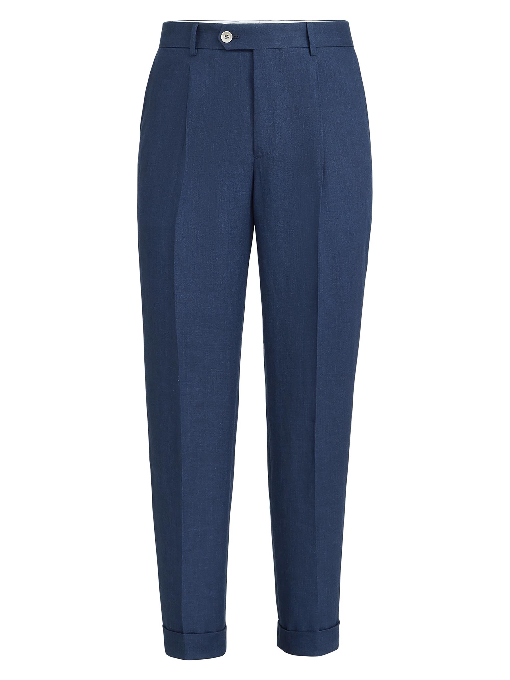 Brunello Cucinelli Cotton and Linen Mélange French Terry Trousers