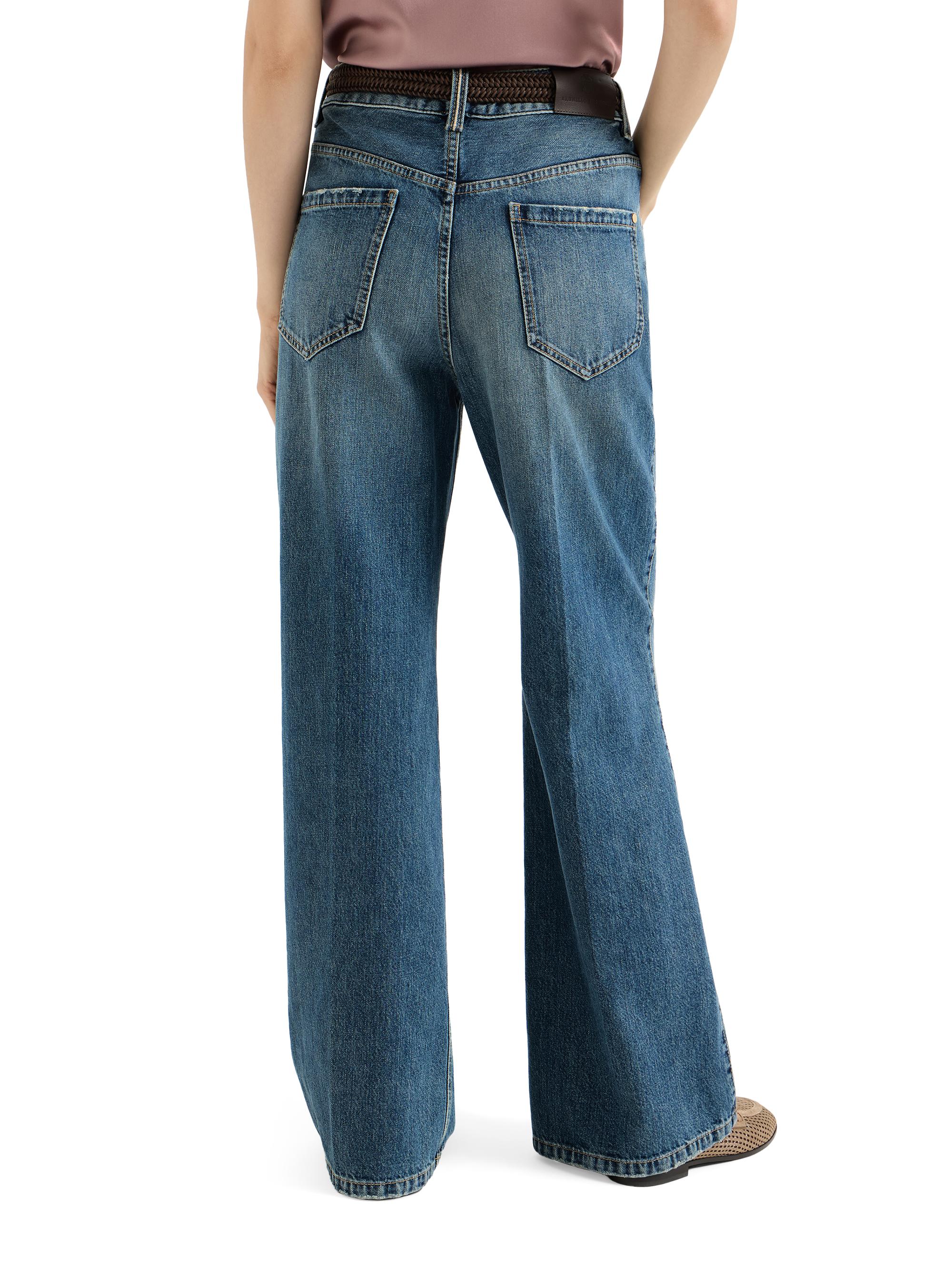 Brunello Cucinelli Authentic Denim Contemporary Loose Trousers