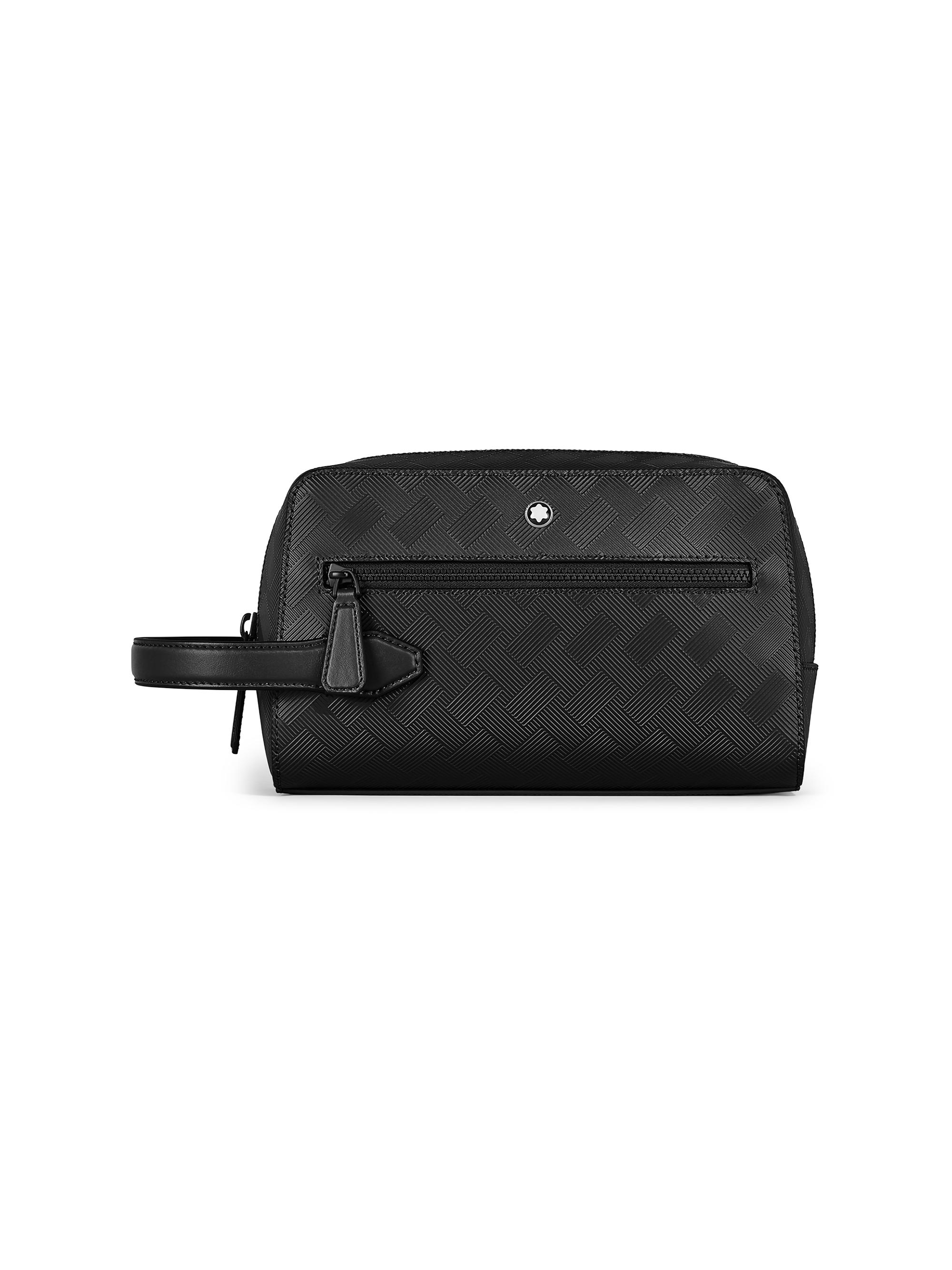 Montblanc Men's Extreme 3.0 Leather Toiletry Bag - Black