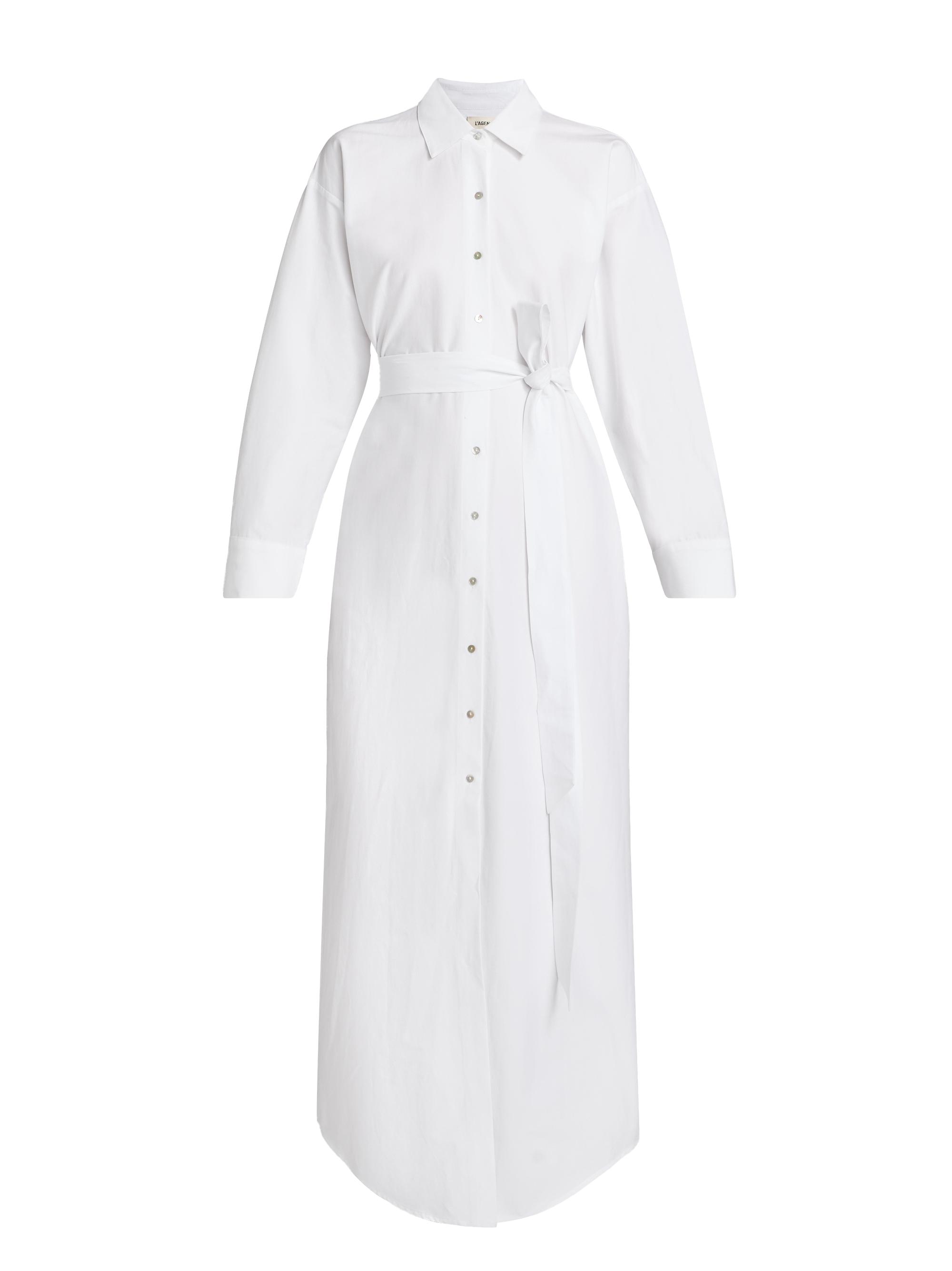 TWP Main Street After Midnight Pleated Maxi Shirtdress | Saks