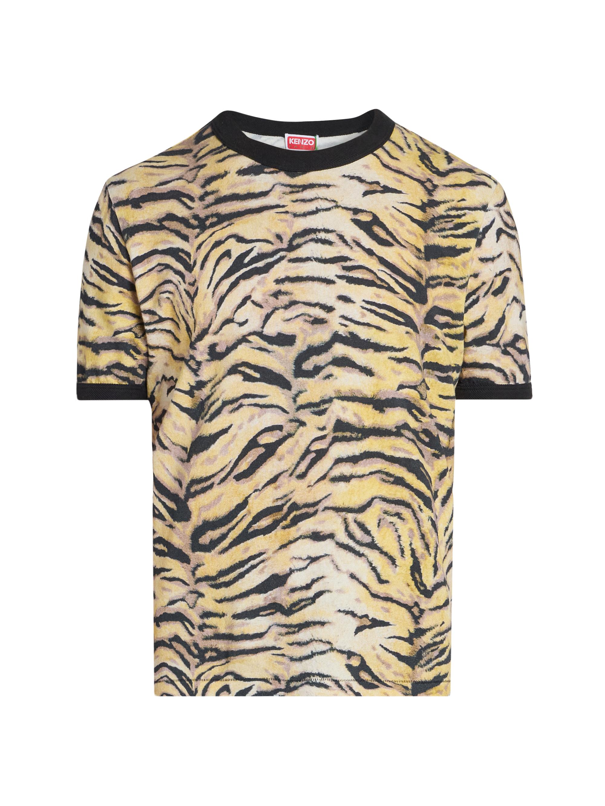 Kenzo Men's Tiger Slim-Fit T-Shirt - Marigold