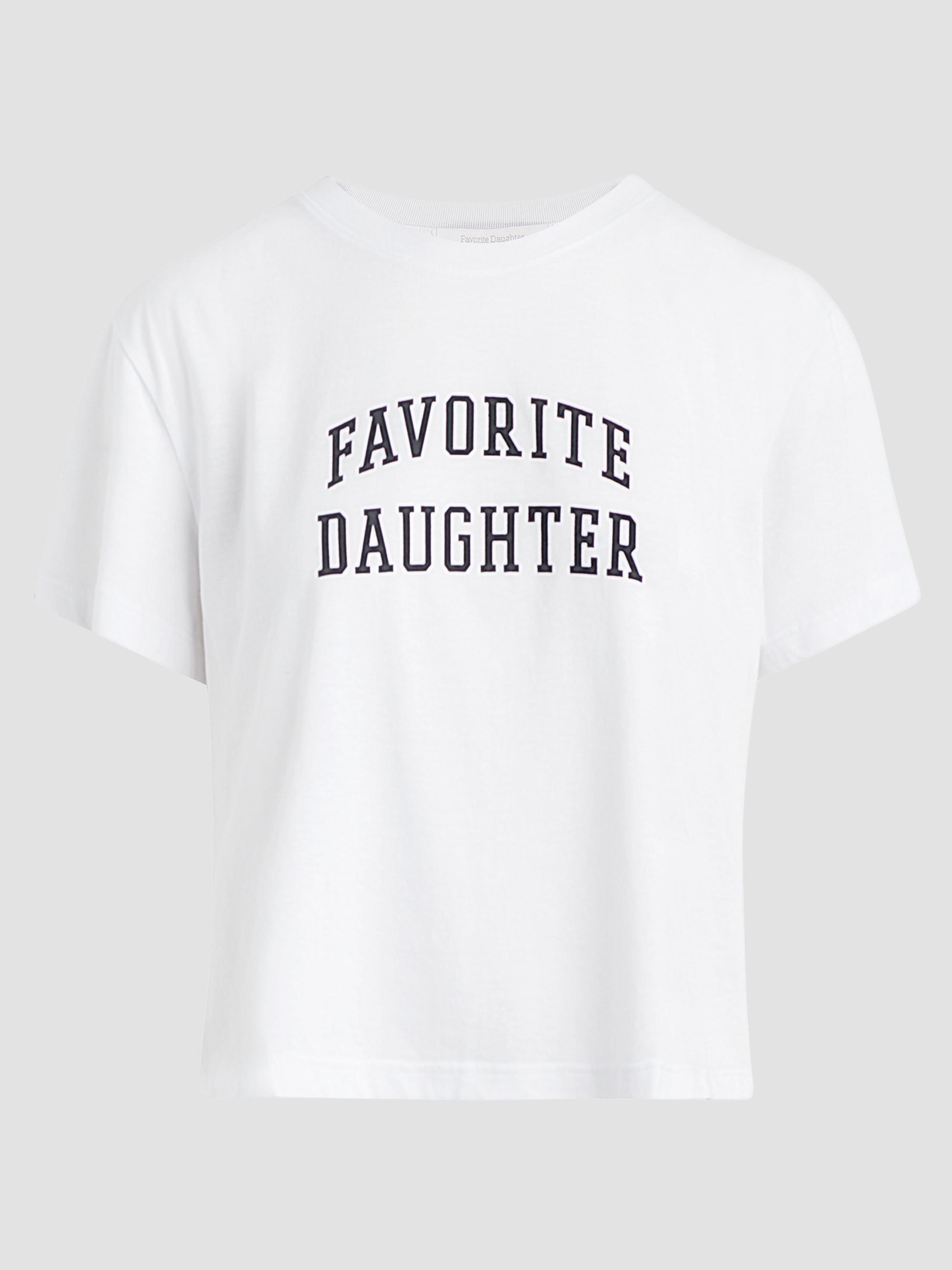 Women's The Cropped Collegiate T-Shirt - White - Size Small