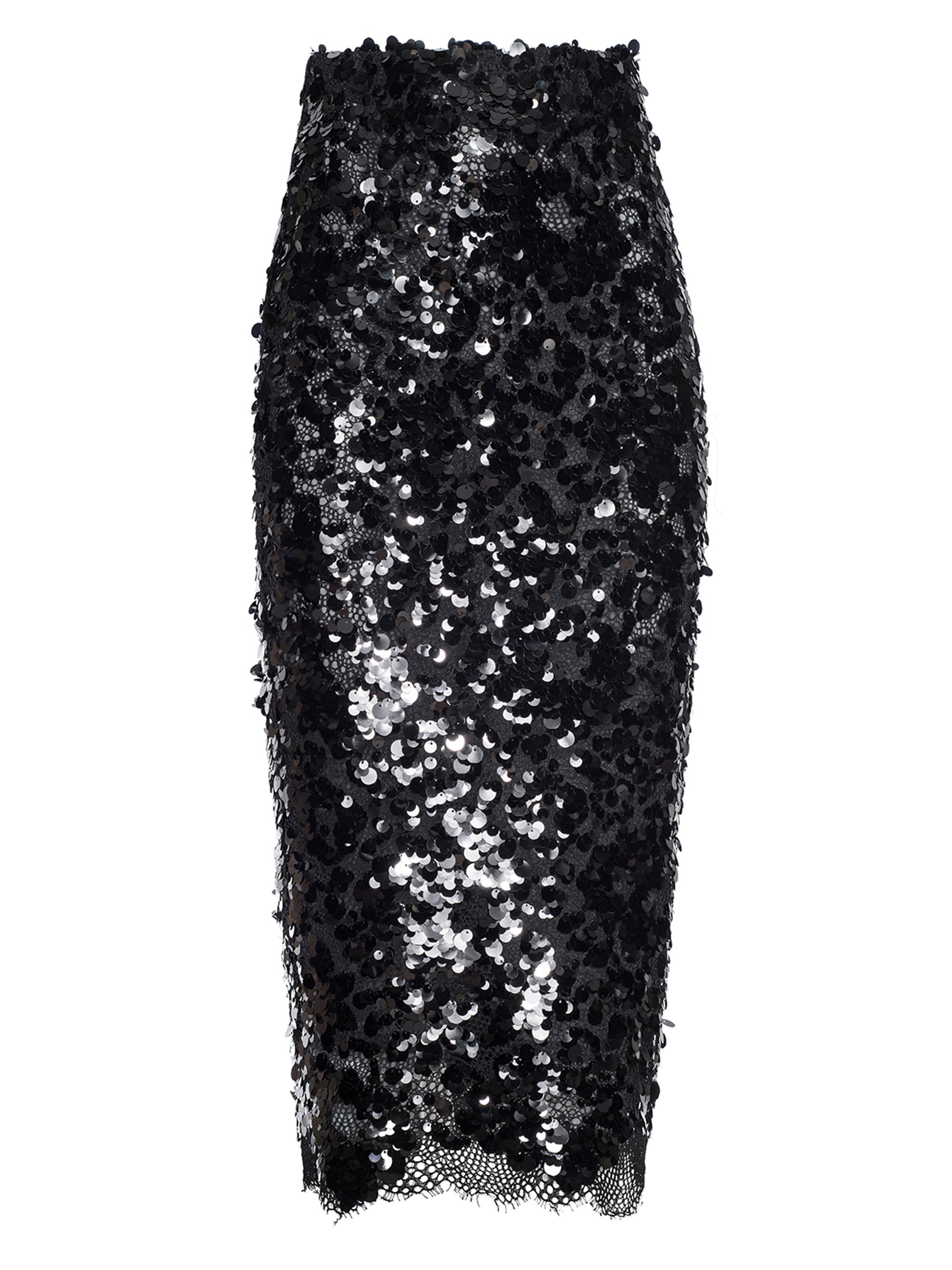 L'AGENCE Makena Lace Pencil Skirt | Saks Fifth Avenue