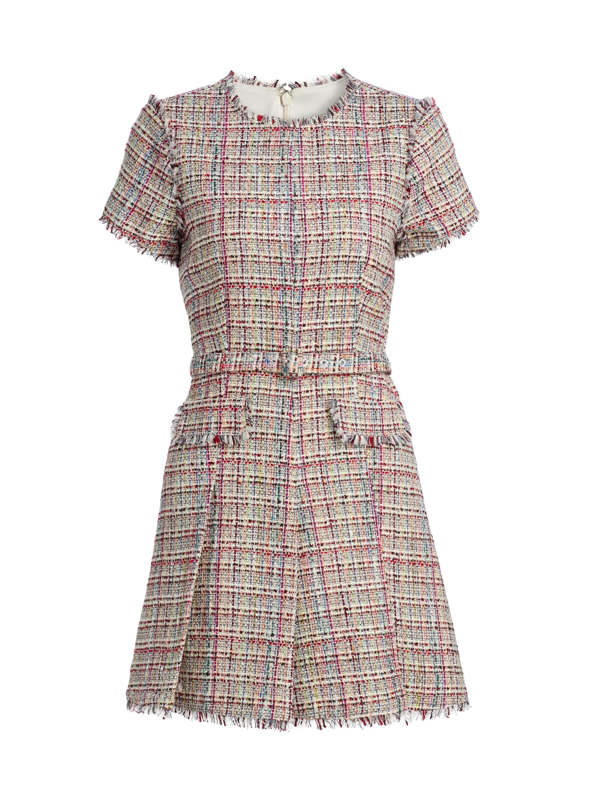 Cinq à Sept Women's Kelsey Wildflower Tweed Minidress -  Multi