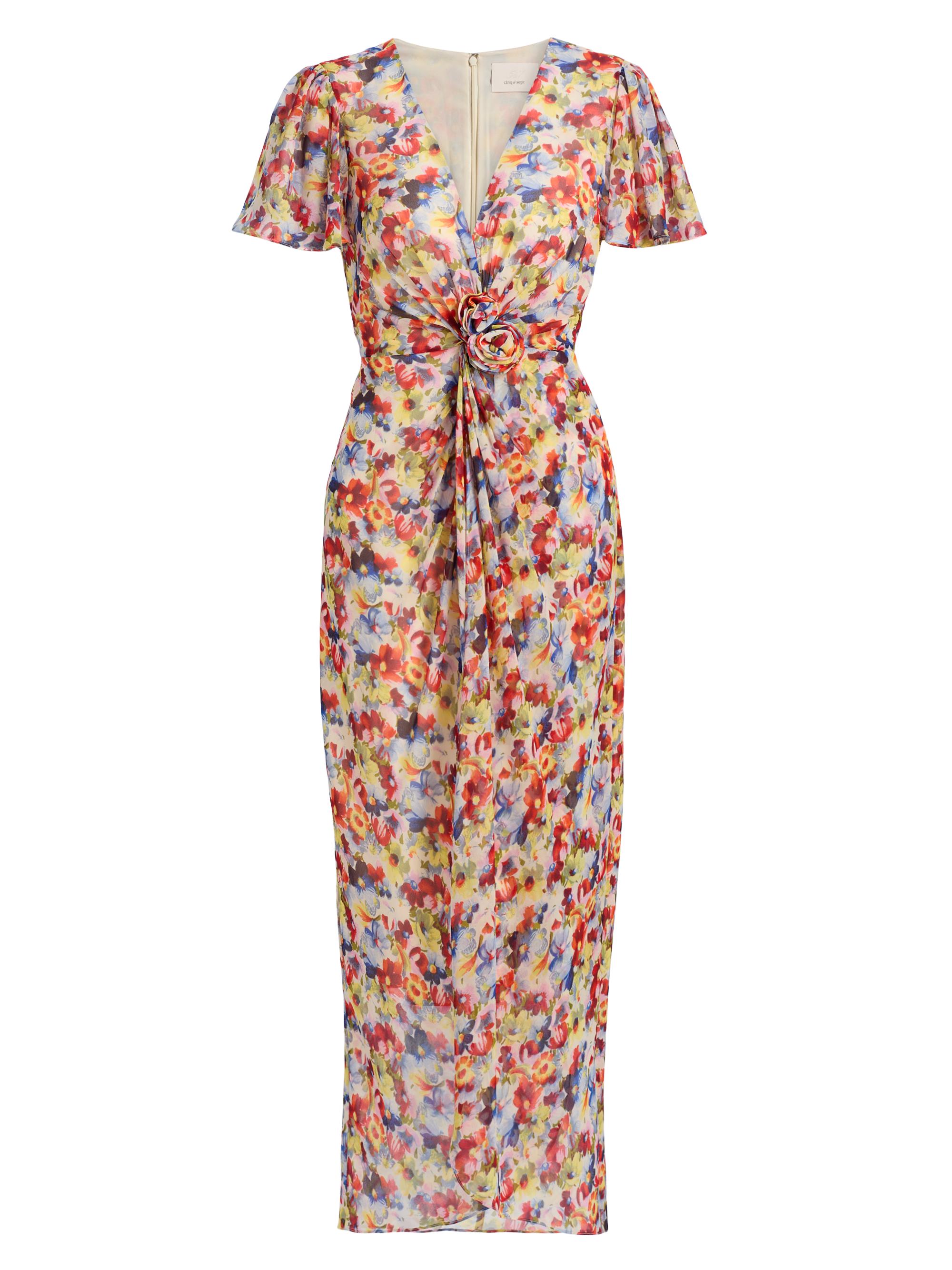 sun becomes her wildflower midi dress Made In The Sun Wildflower Midi Dress