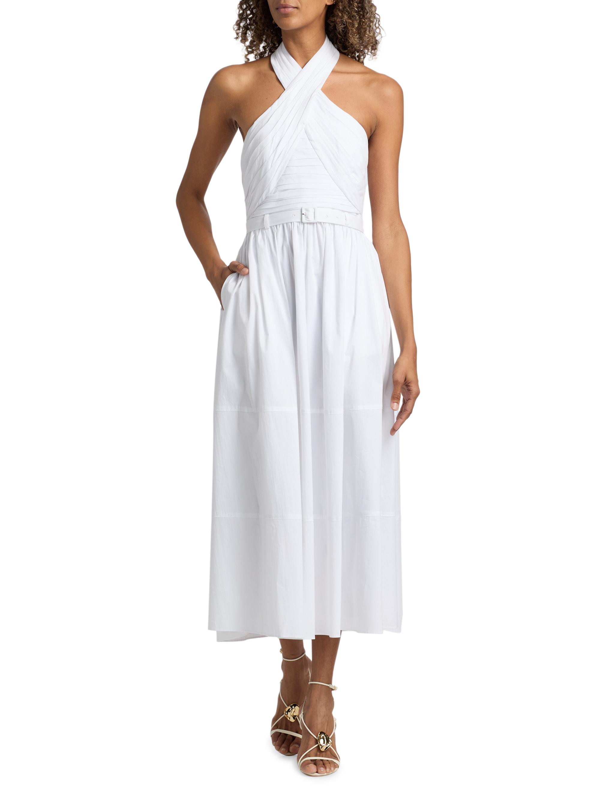 white halter marcie dress Marcie Dress 2 / White