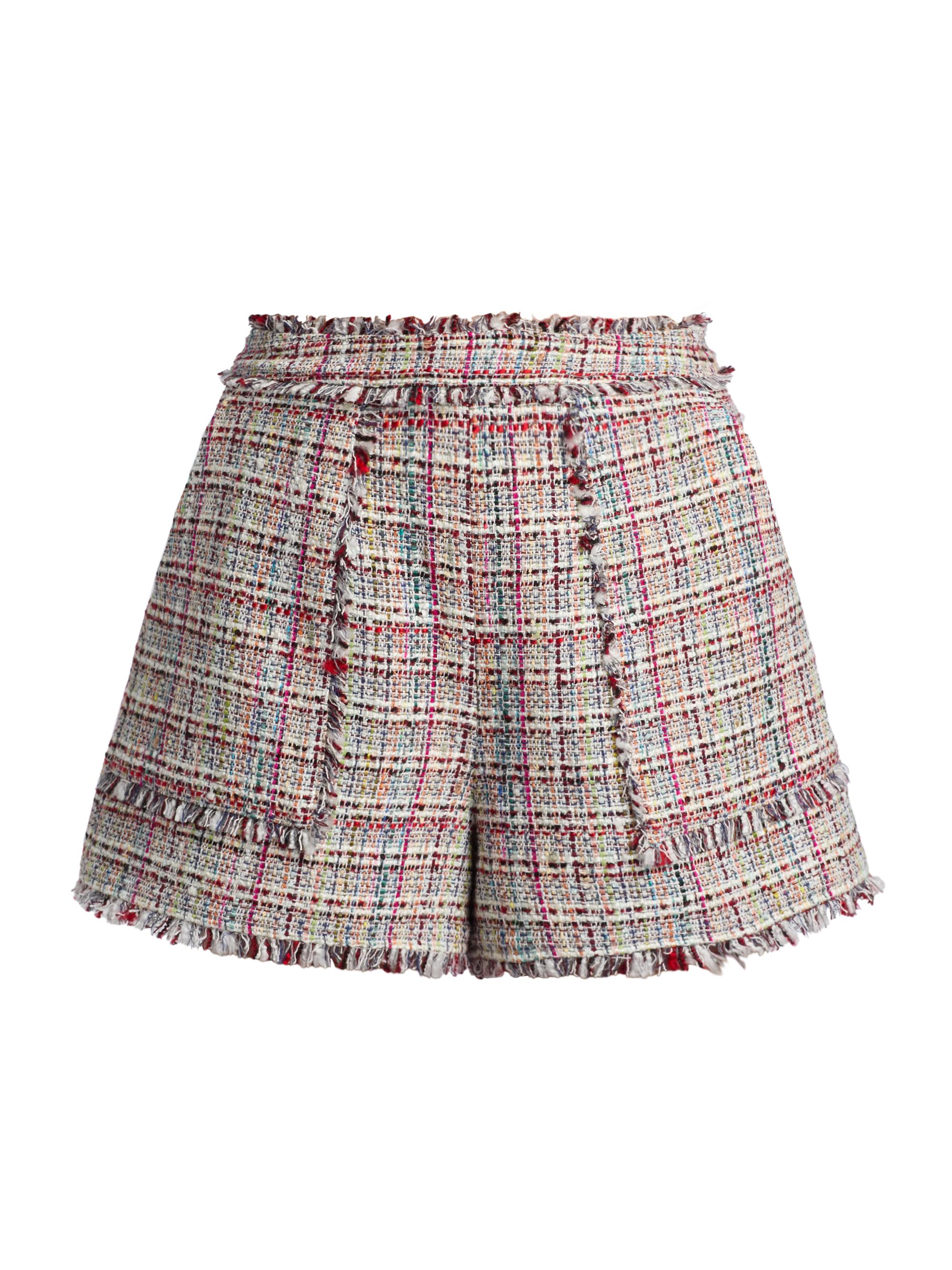 Cinq à Sept Women's Allen Wildflower Tweed Shorts -  Multi