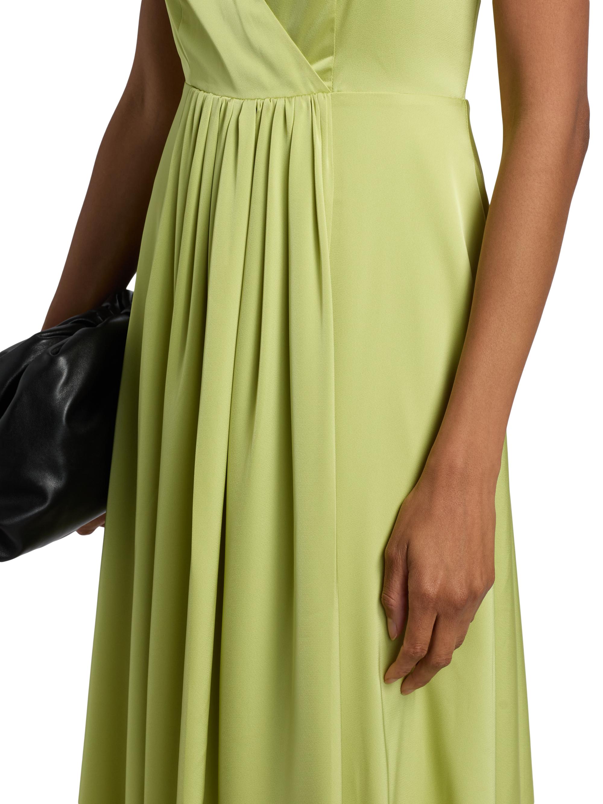 Cinq  Sept Galina Satin A-Line Midi-Dress | Saks Fifth Avenue