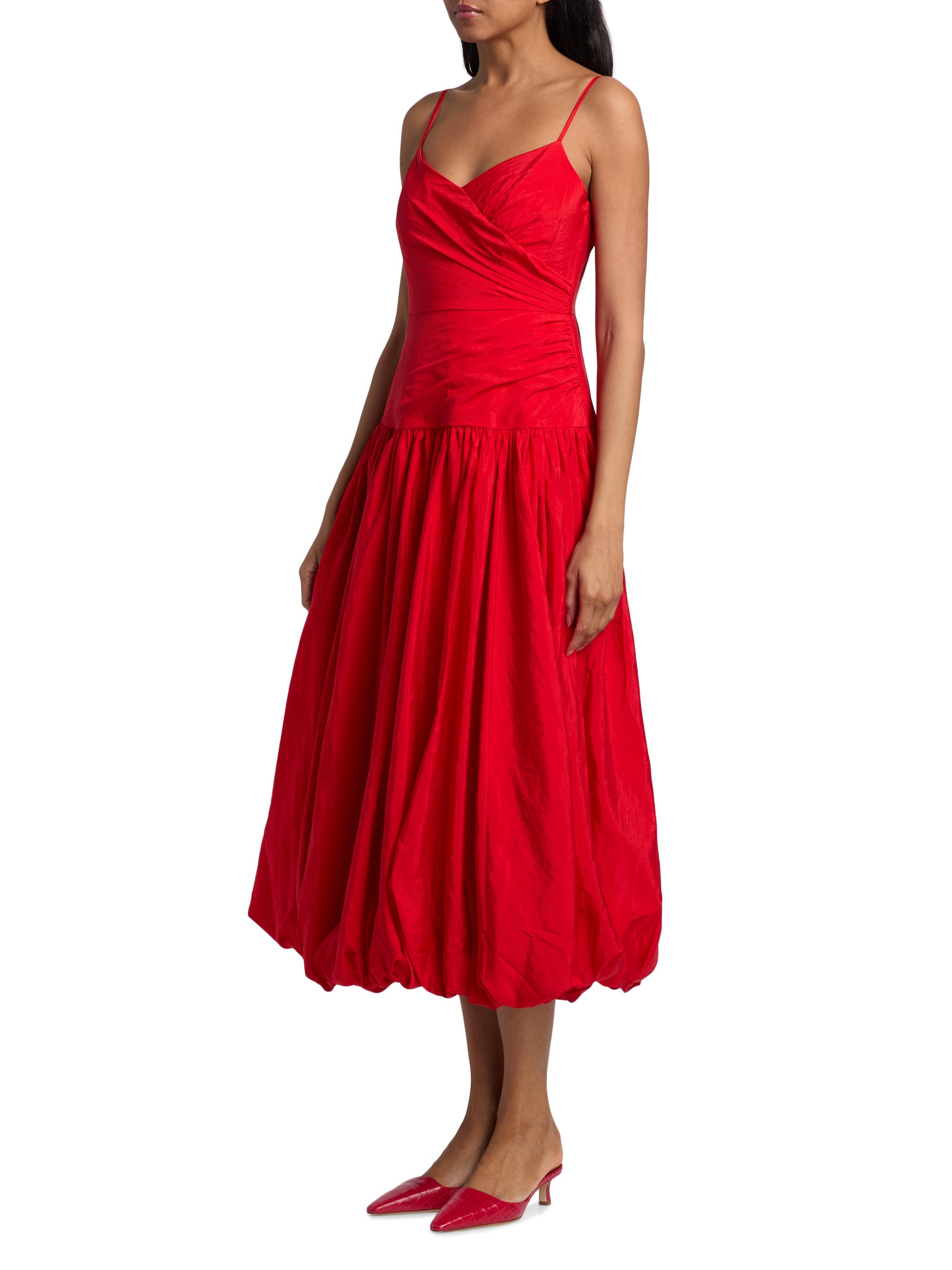 Cinq à Sept Fia Bubble Hem Midi-Dress | Saks Fifth Avenue