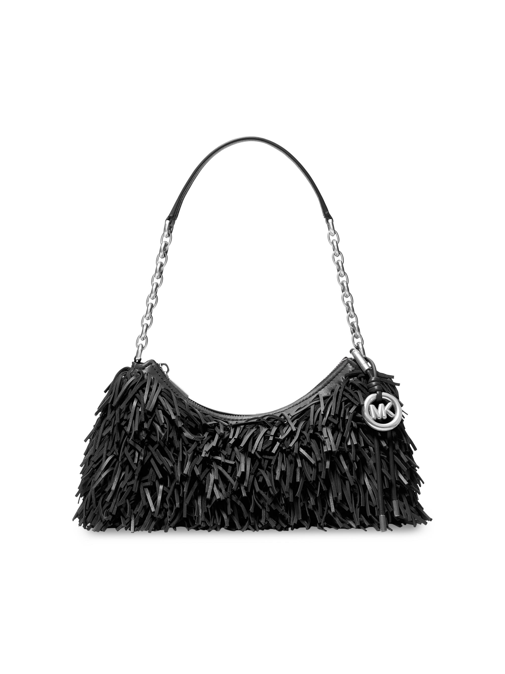 MICHAEL Michael Kors Nolita Medium Fringed Leather Pouchette